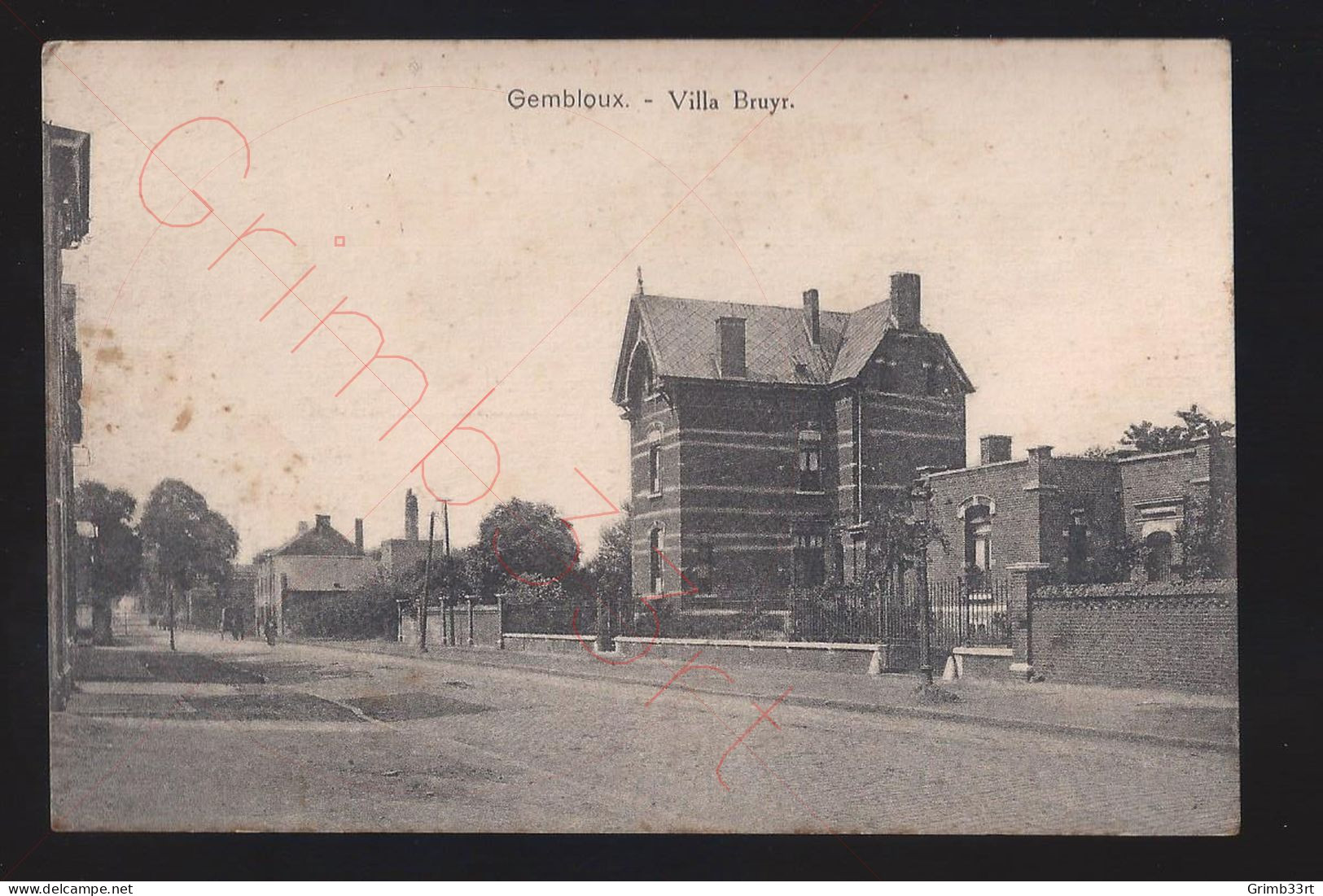 Gembloux - Villa Bruyr - Postkaart - Gembloux