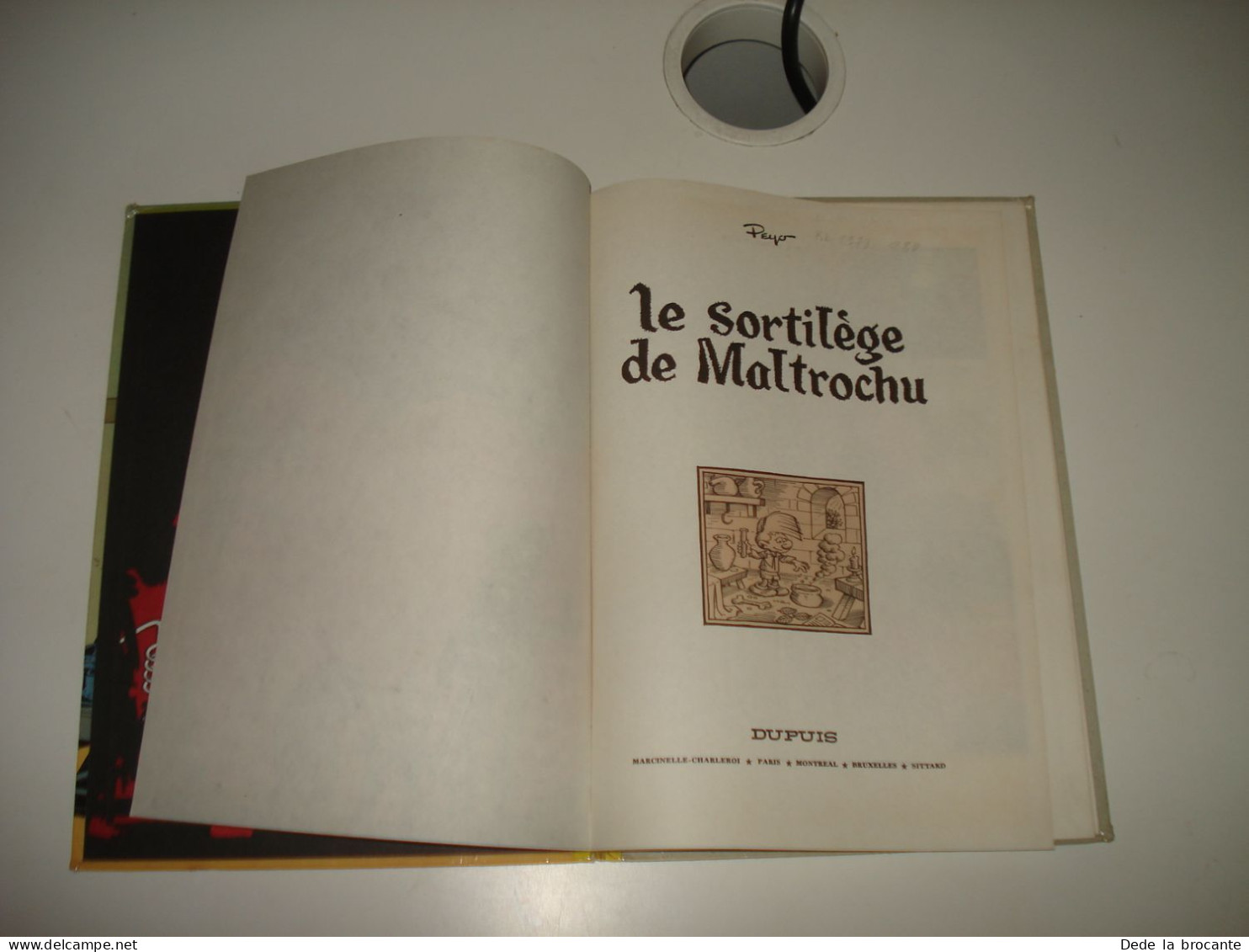 C47 (1) / Johan Et Pirlouit 13 " Le Sortilège De Maltrochu " - Peyo - Re De 1973 - Johan Et Pirlouit