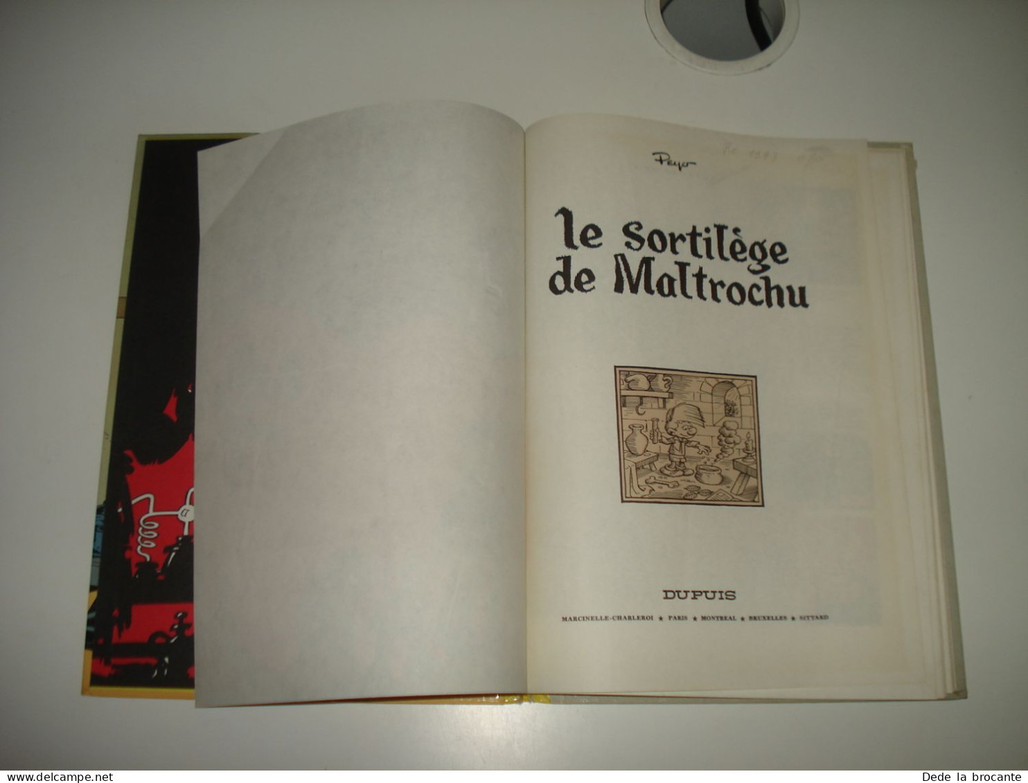 C47 (3) / Johan Et Pirlouit 13 " Le Sortilège De Maltrochu " - Peyo - Re De 1973 - Johan Et Pirlouit