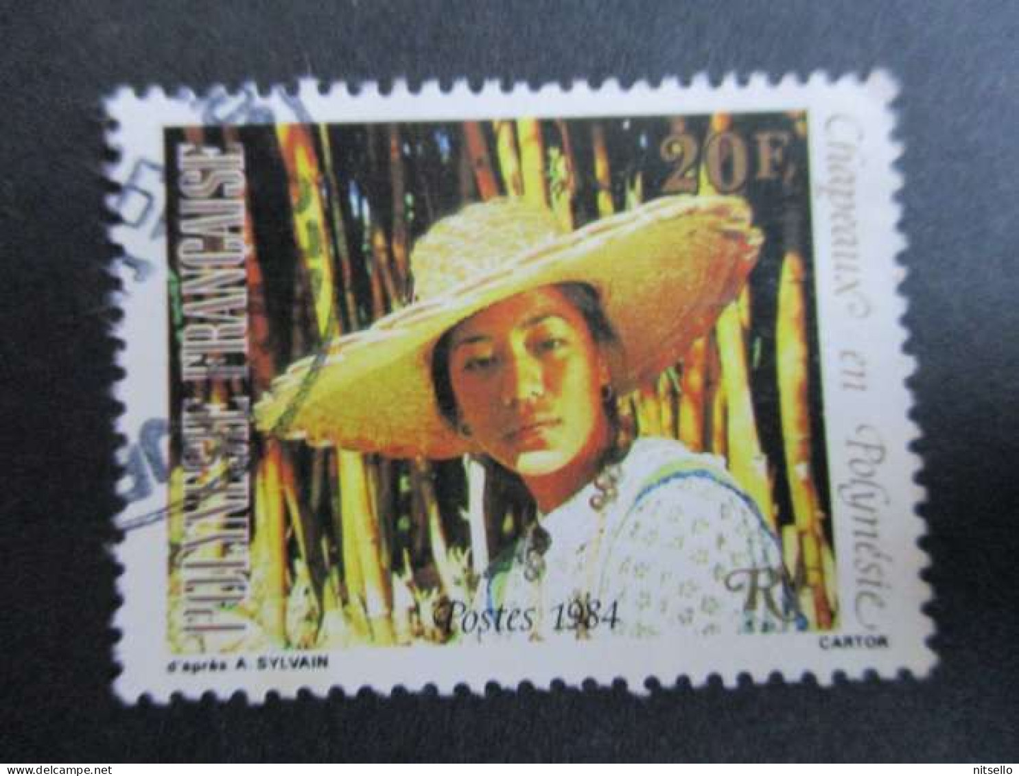 LOTE 2202B ///  (C015)  POLINESIA FRANCESA  - YVERT Nº: 212 OBL 1984   ¡¡¡ OFERTA - LIQUIDATION - JE LIQUIDE !!! - Used Stamps