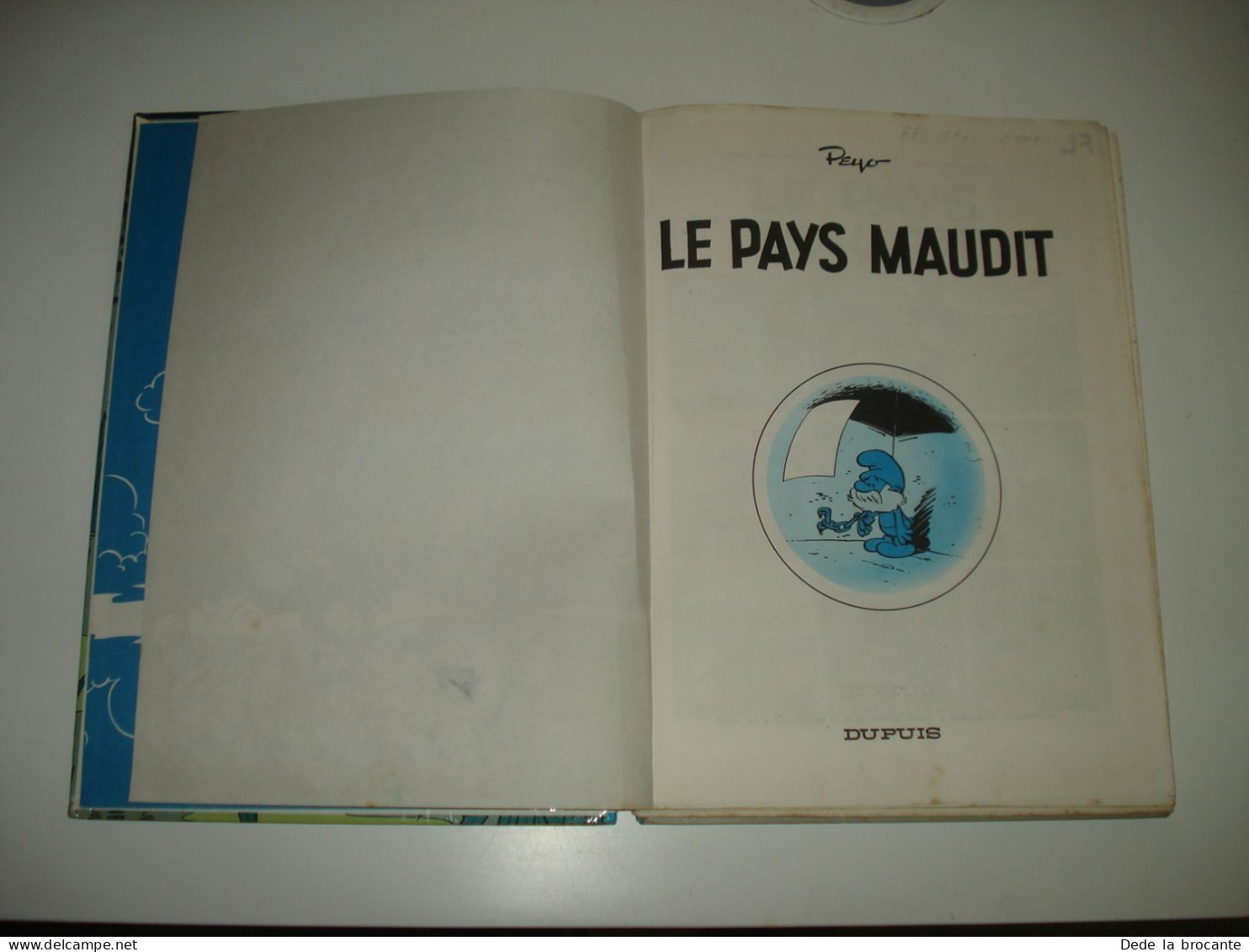 C47 (2) / Johan Et Pirlouit N° 12 " Le Pays Maudit " - Peyo - Réédition De 1966 - Johan Et Pirlouit
