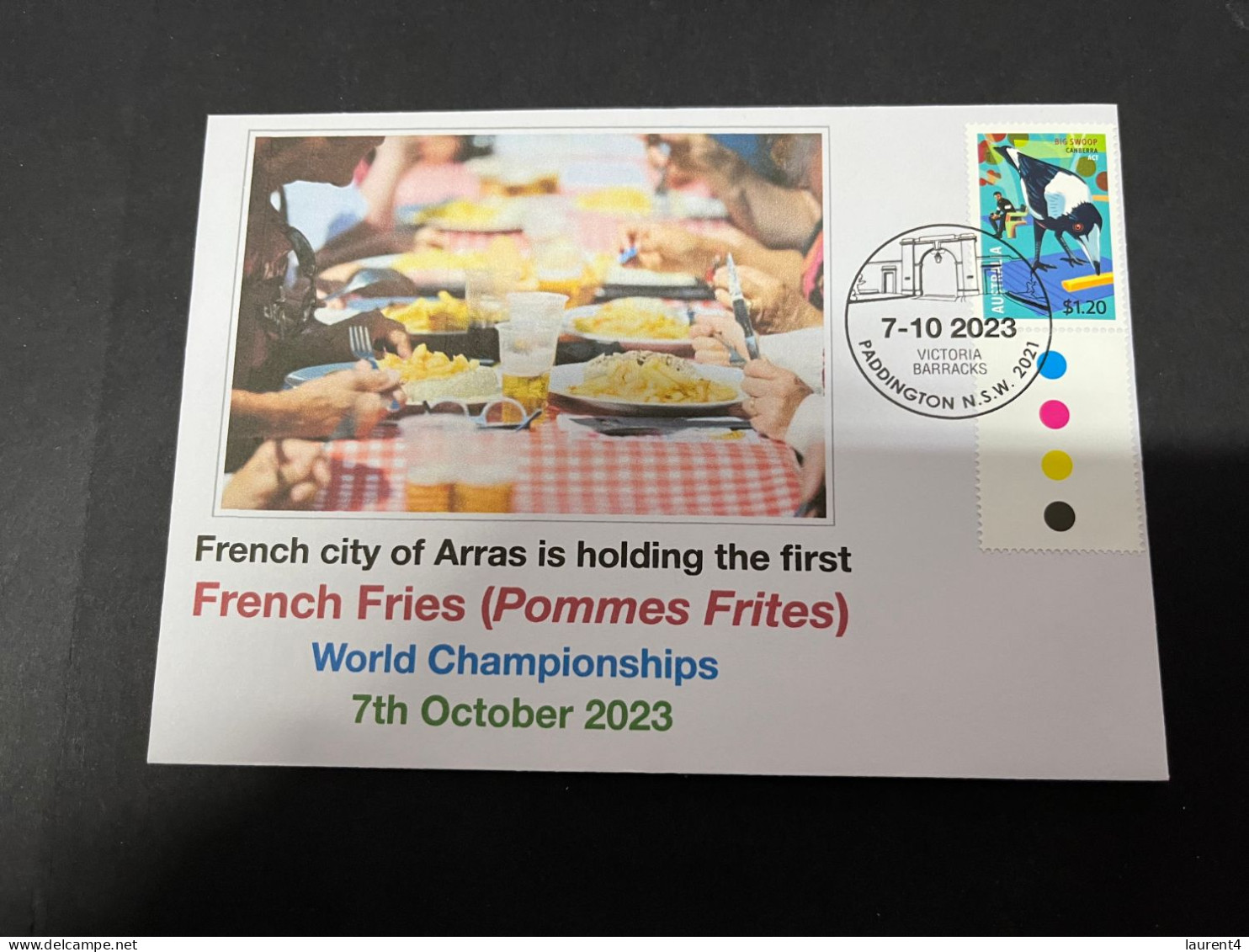 22-10-2023 (5 U 2) France 1st World Championship Of French Fries In Arras (French Fried Stamp) Pommes Frites - Ongebruikt