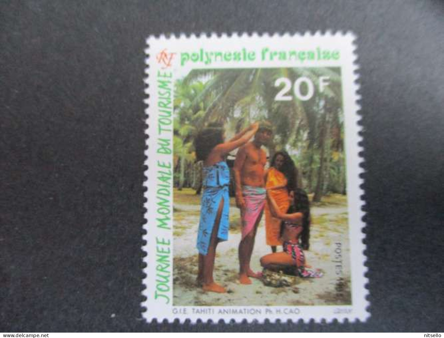 LOTE 2202B ///  (C020)  POLINESIA FRANCESA  - YVERT Nº: 441 **MNH 1993   ¡¡¡ OFERTA - LIQUIDATION - JE LIQUIDE !!! - Ungebraucht