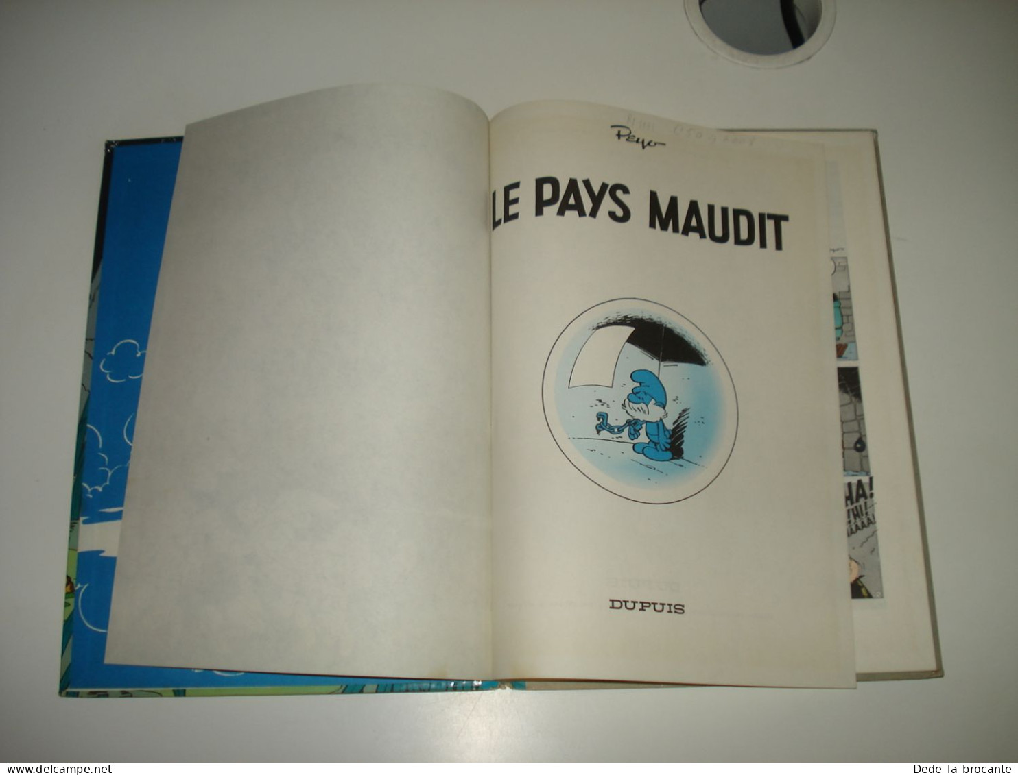 C47 (4) / Johan Et Pirlouit N° 12 " Le Pays Maudit " - Peyo - Réédition De 1973 - Johan Et Pirlouit