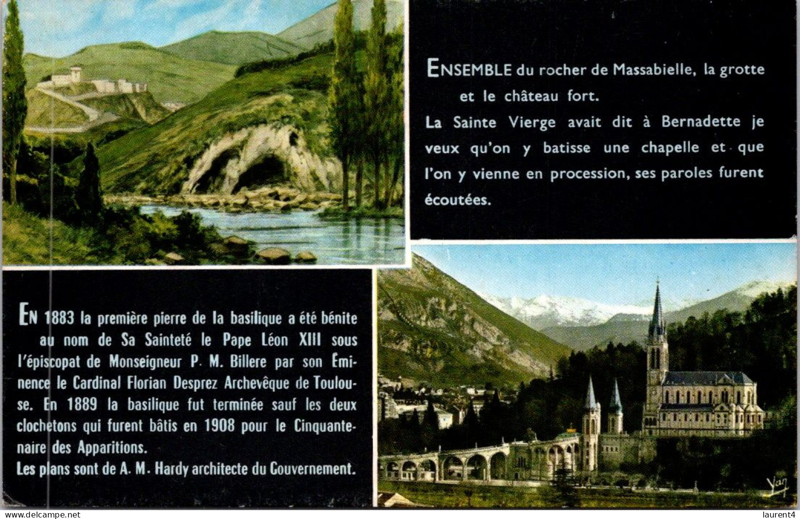 22-10-2023 (5 U 3) France - Lourdes - Eglises Et Cathédrales