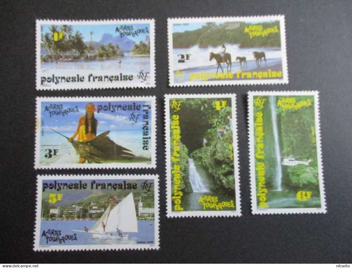 LOTE 2202B ///  (C035)  POLINESIA FRANCESA  - YVERT Nº: 399/404 **MNH  1992  ¡¡¡ OFERTA - LIQUIDATION - JE LIQUIDE !!! - Neufs