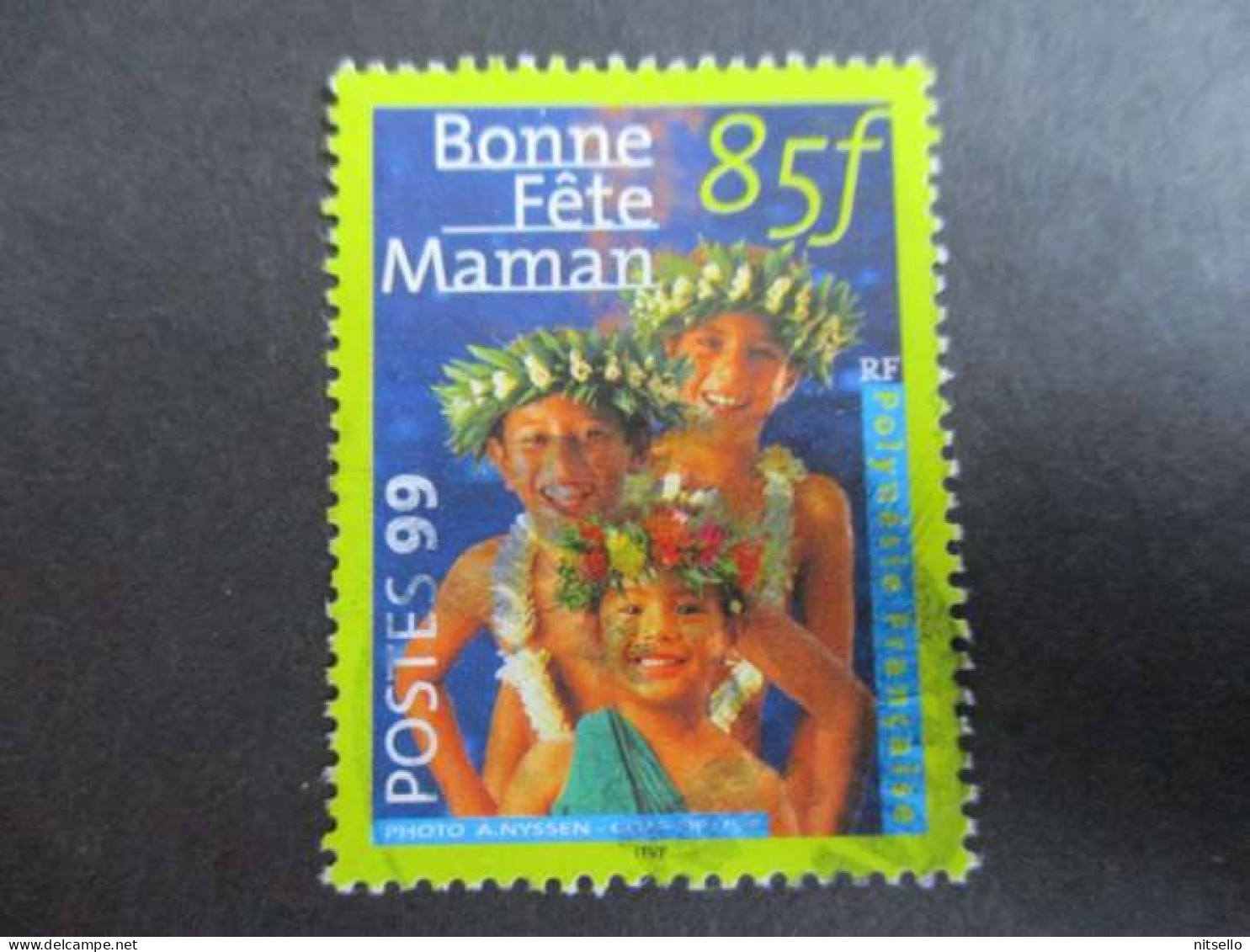 LOTE 2202B ///  (C025)  POLINESIA FRANCESA  - YVERT Nº: 586 OBL 1999  ¡¡¡ OFERTA - LIQUIDATION - JE LIQUIDE !!! - Used Stamps