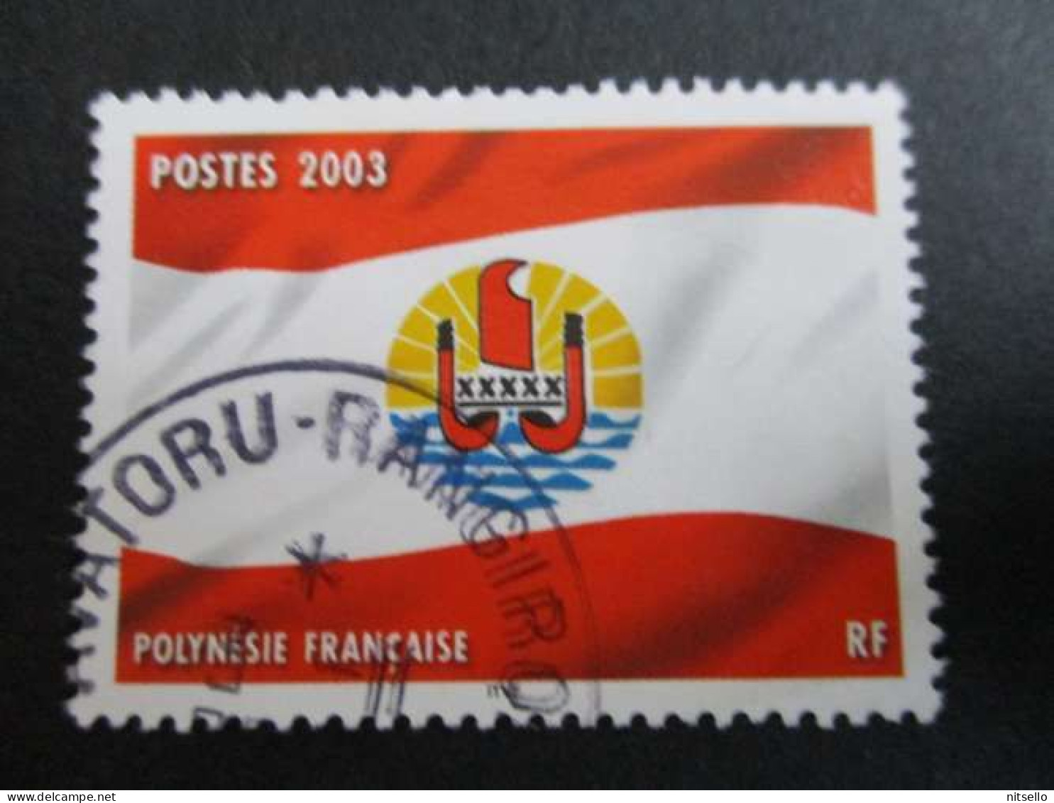 LOTE 2202B ///  (C020)  POLINESIA FRANCESA  - YVERT Nº:697 OBL 2003   ¡¡¡ OFERTA - LIQUIDATION - JE LIQUIDE !!! - Used Stamps