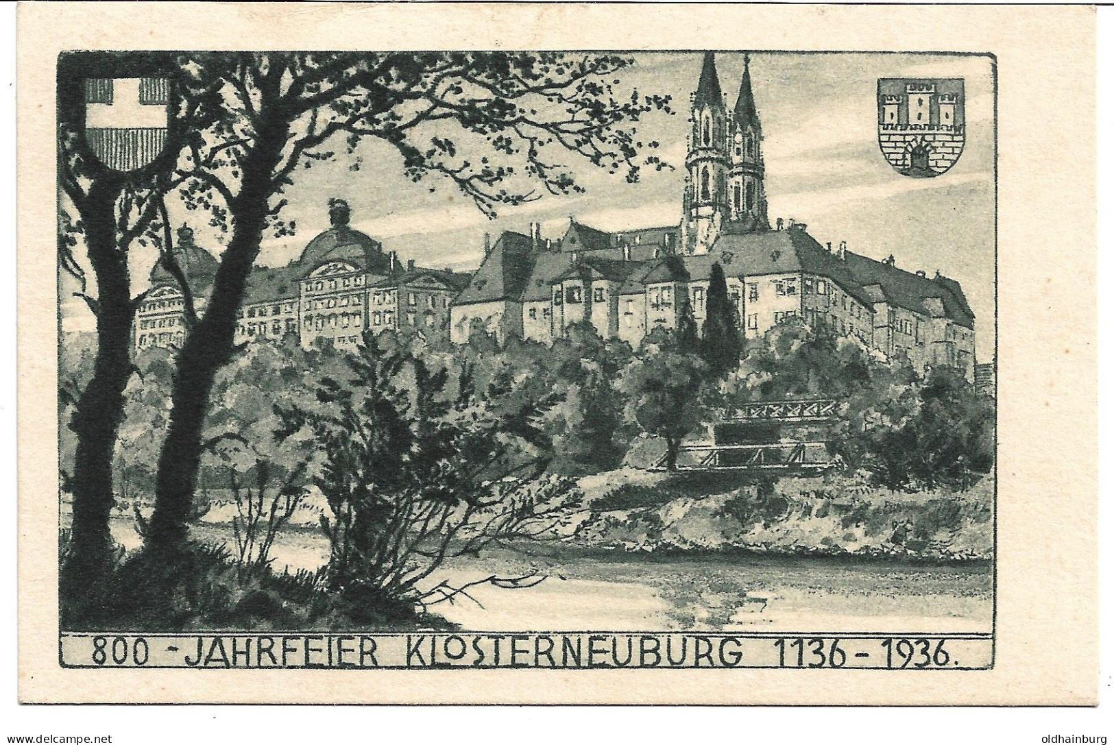 2353b: Wurth- Sonderstempel 45/ 1937, 55 Punkte, Klosterneuburg, Offizielle Postkarte - Klosterneuburg