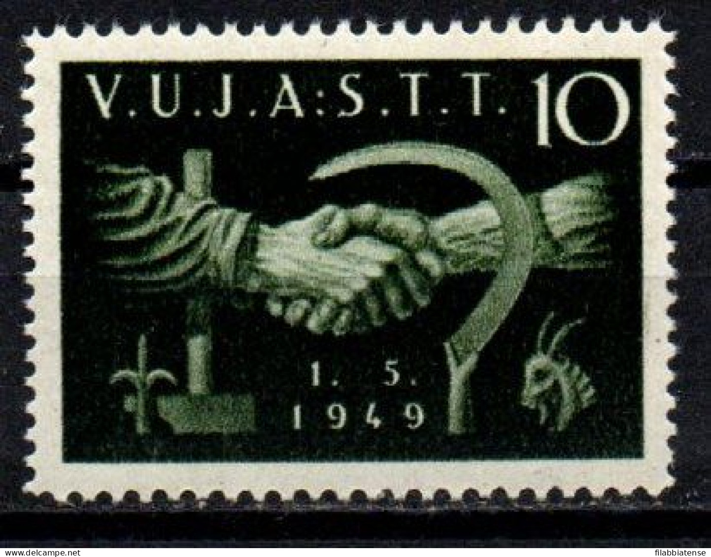 1949 - Italia - Trieste B 6   I Maggio       ------- - Mint/hinged