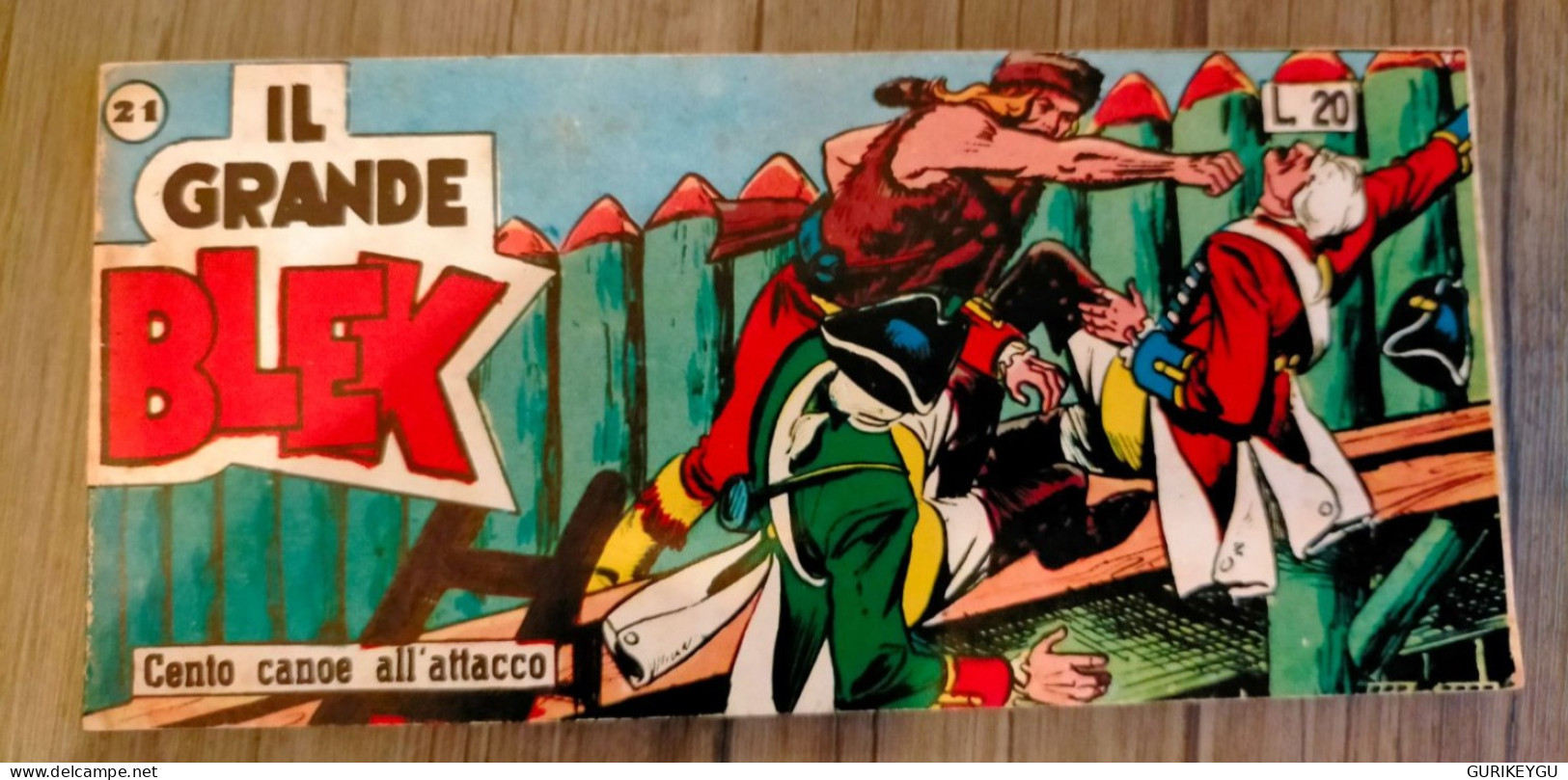 Il Grande Le Grand BLEK Le Rock N° 21 EO Du 20/02/1955  édition Originale En TTBE - Blek