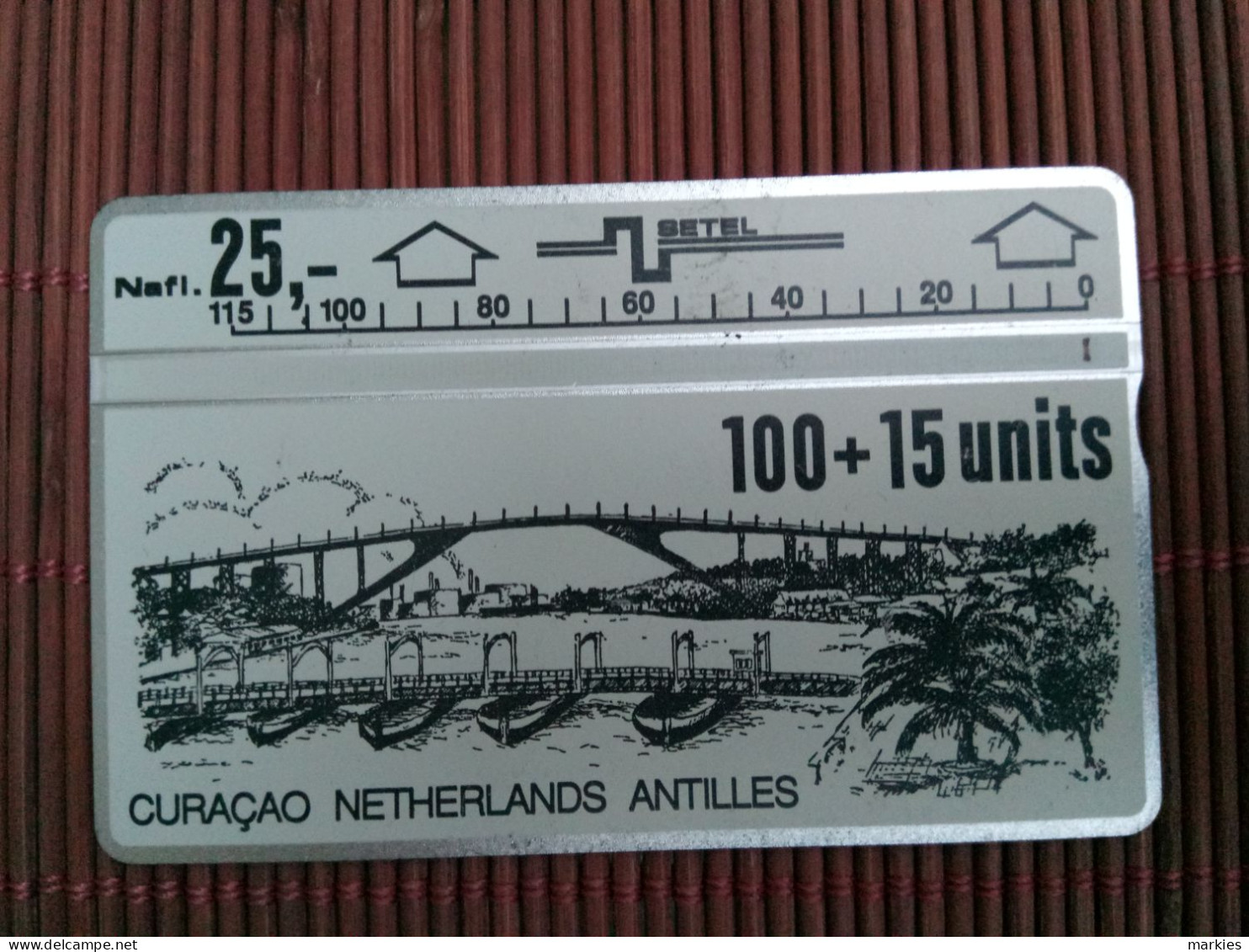 Landis & Gyr 301 C Curacao 301 C Used  Rare - Antilles (Netherlands)