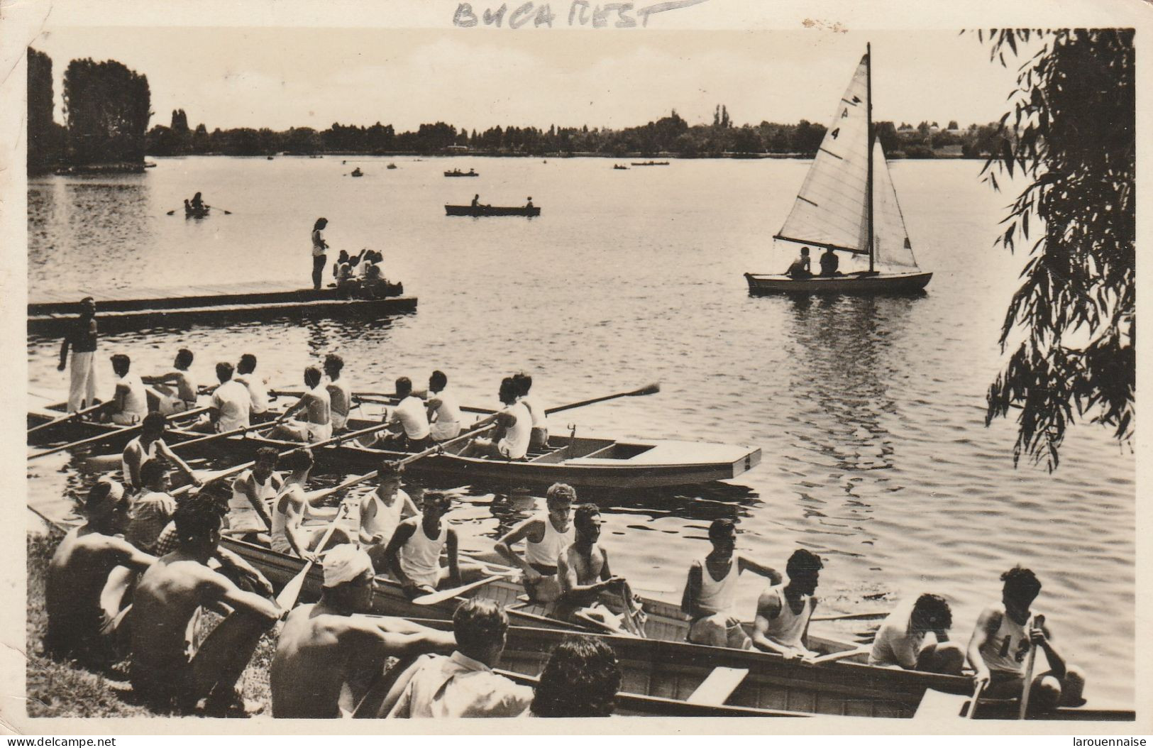 Aviron - BUCAREST - Le Parc De Culture Et De Repos J.V.Staline - Rowing