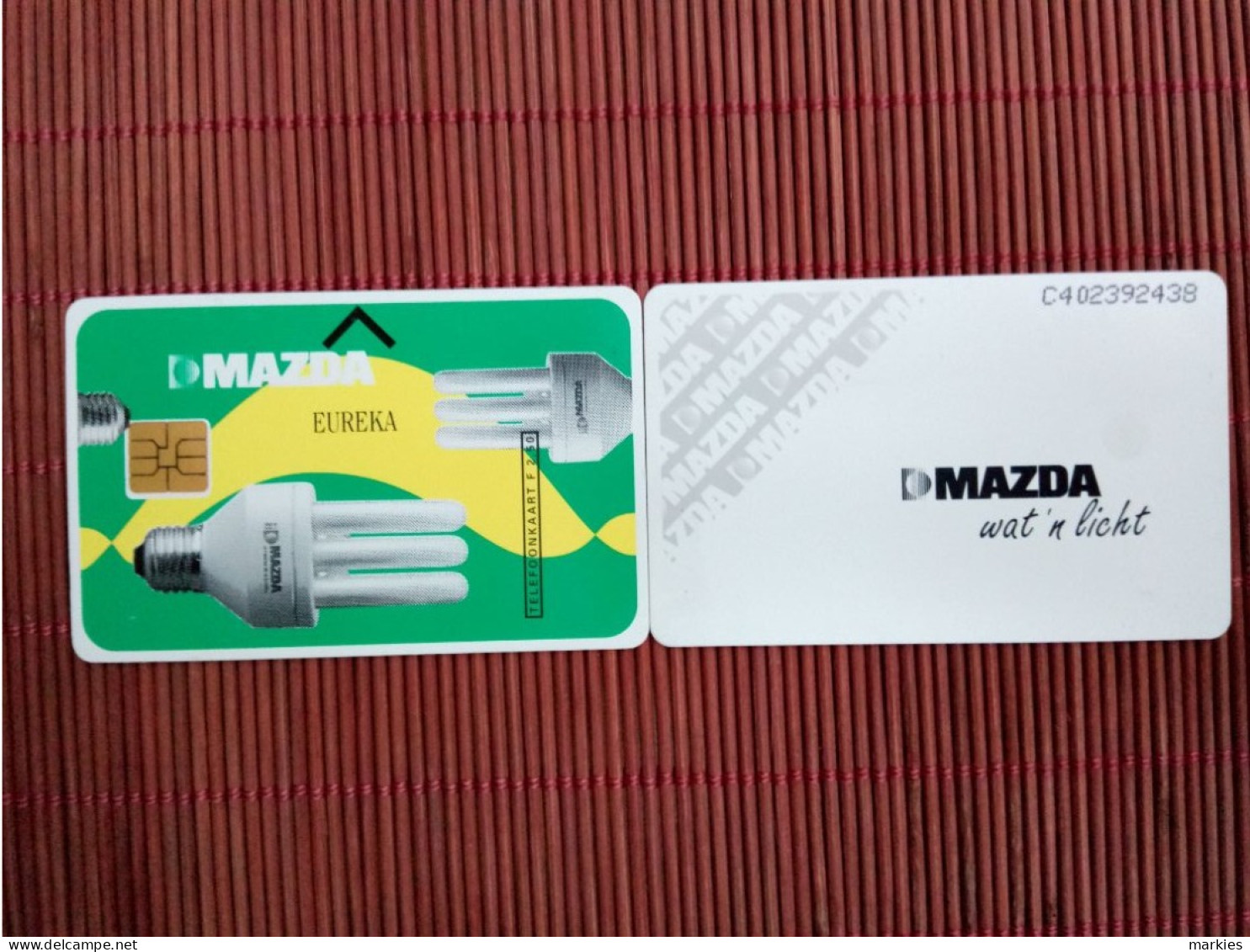 1 Phonecard Pricte Netherlands Mazda (Mint,Neuve)Rare - Privées