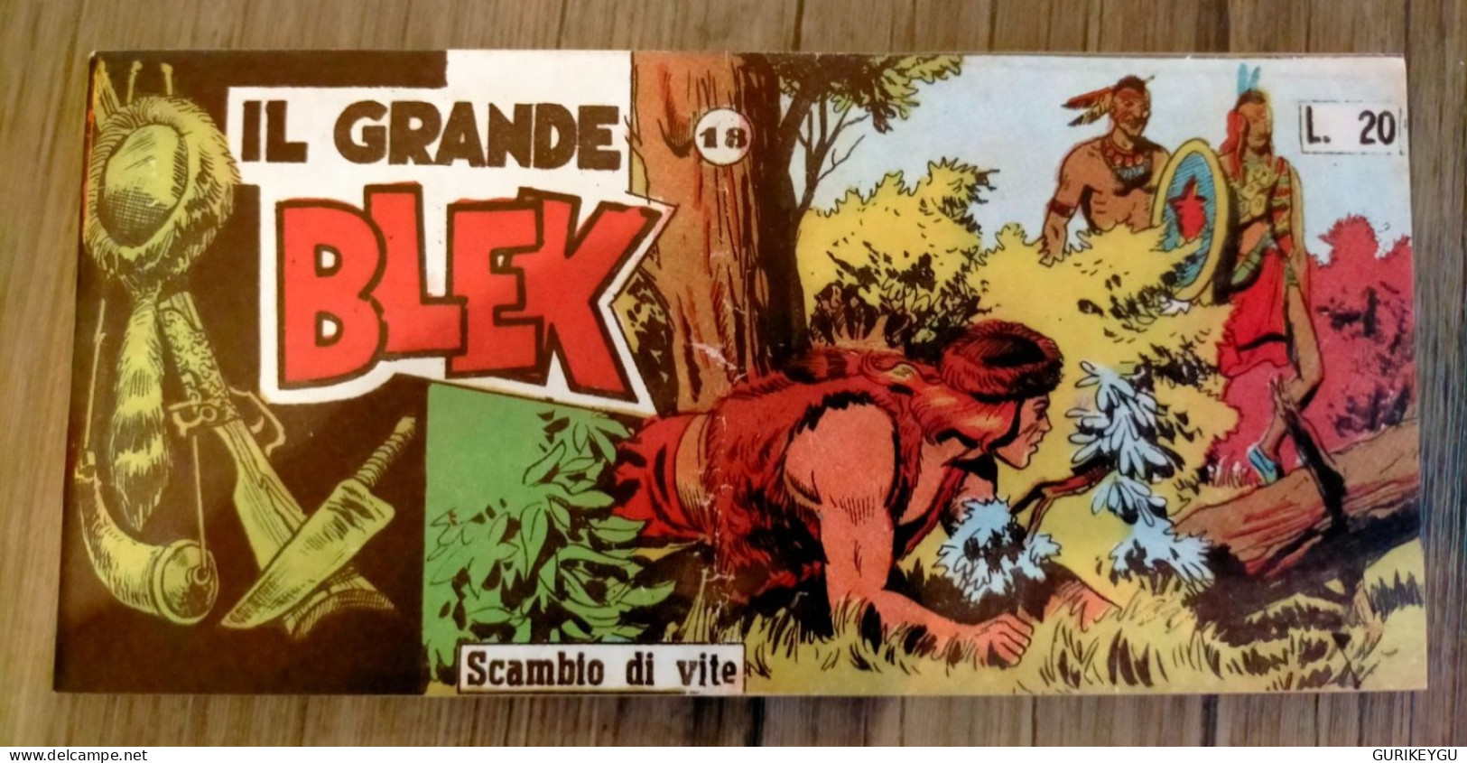 Il Grande Le Grand BLEK Le Rock N° 18 EO Du 15/04/1956  édition Originale En TTBE - Blek