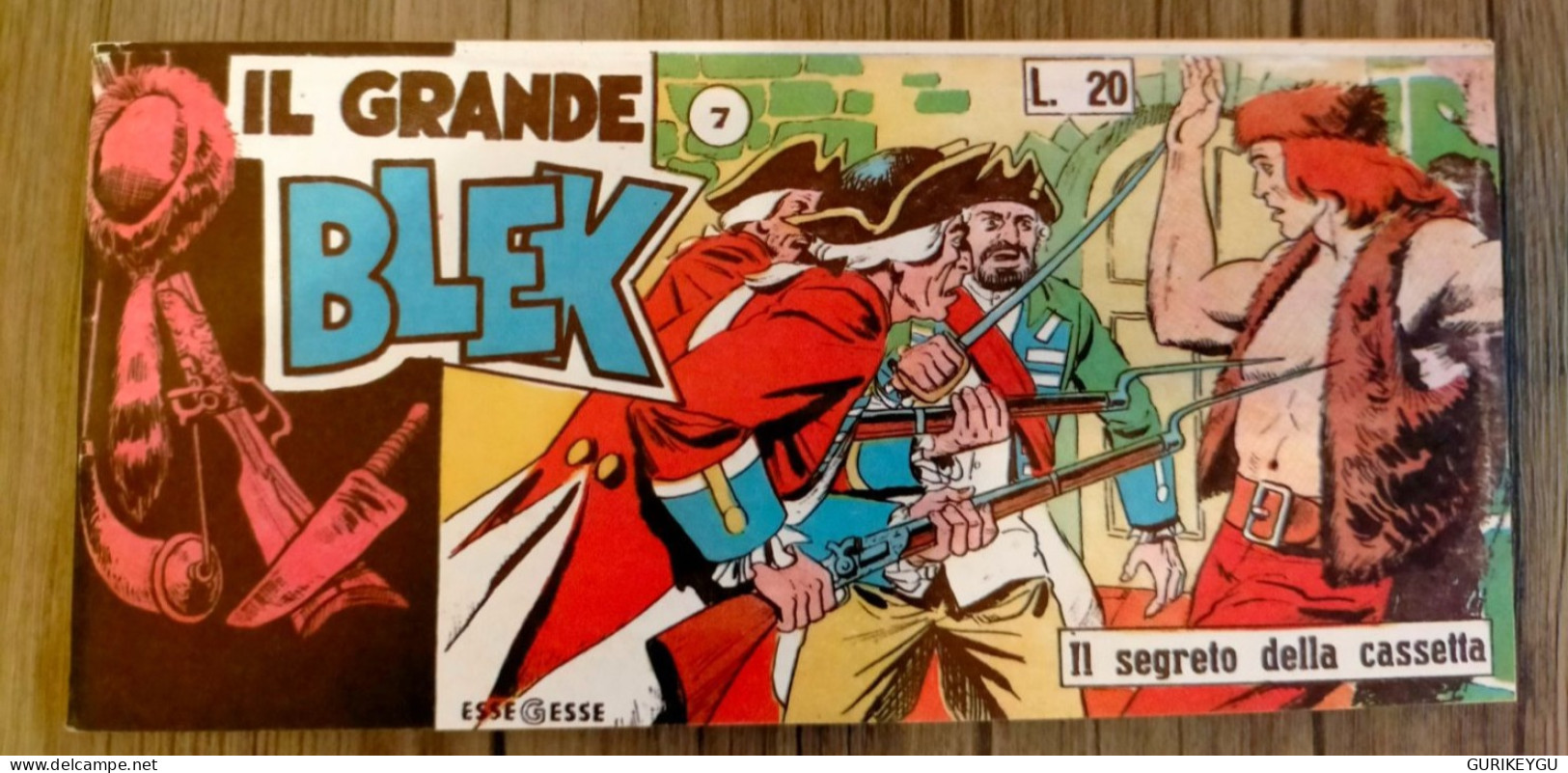 Il Grande Le Grand BLEK Le Rock N° 7 EO Du 29/01/1956  édition Originale En TTBE - Blek