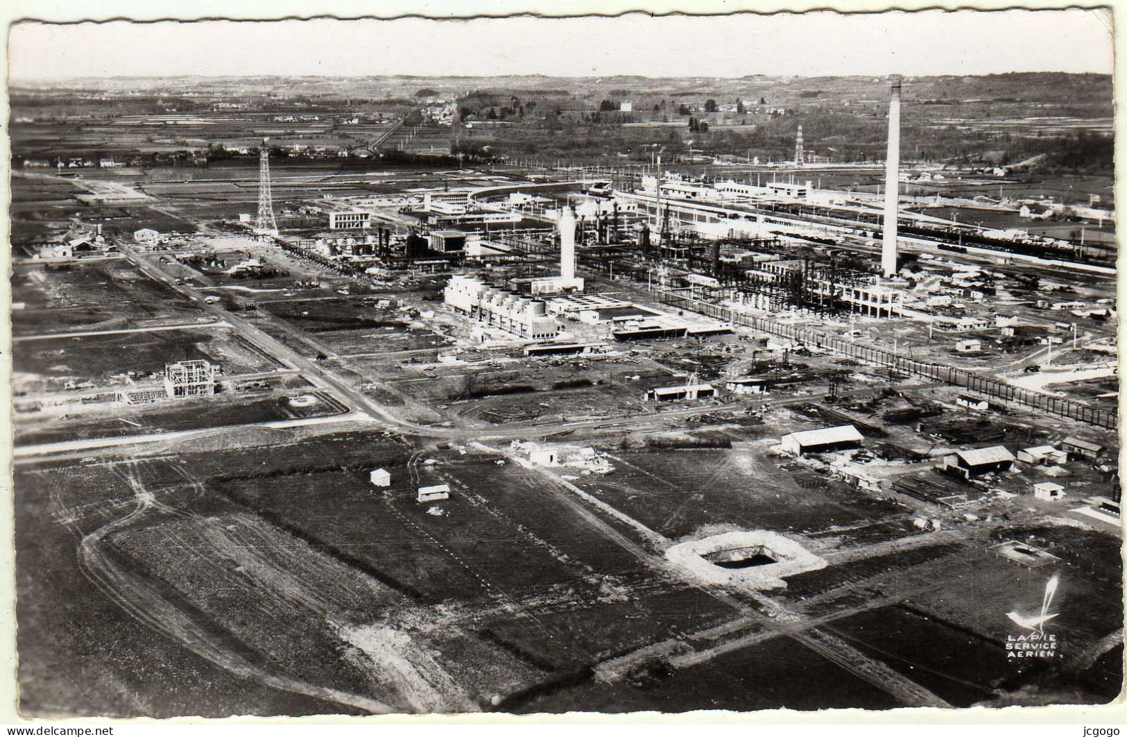 LACQ Vue Générale De L'usine De Lacq  Vue Aérienne - Lacq