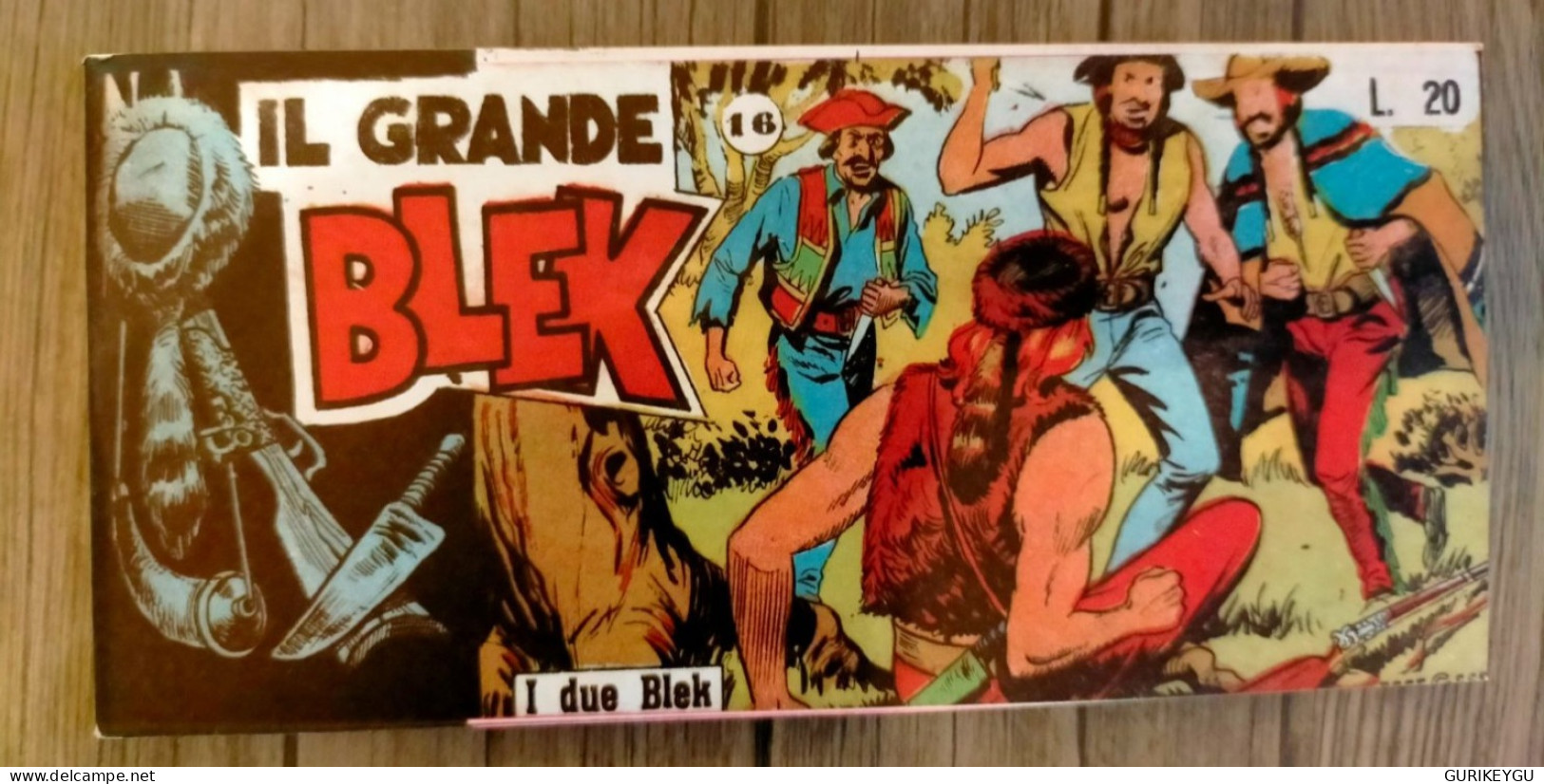 Il Grande Le Grand BLEK Le Rock N° 16 EO Du 01/04/1956  édition Originale En TTBE - Blek