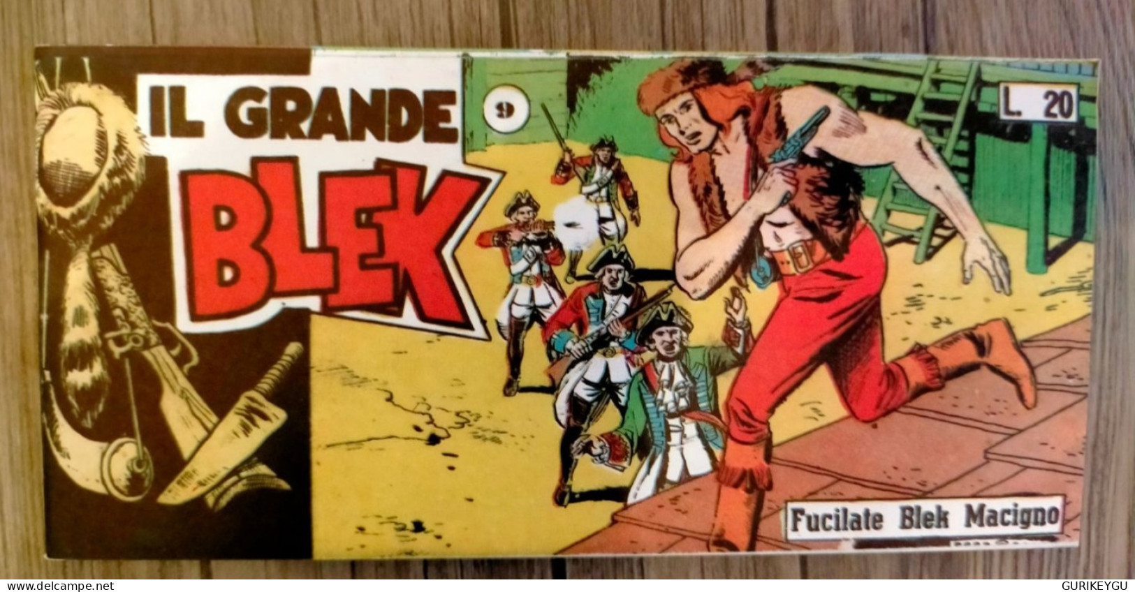 Il Grande Le Grand BLEK Le Rock N° 9 EO Du 12/02/1956  édition Originale En TTBE - Blek