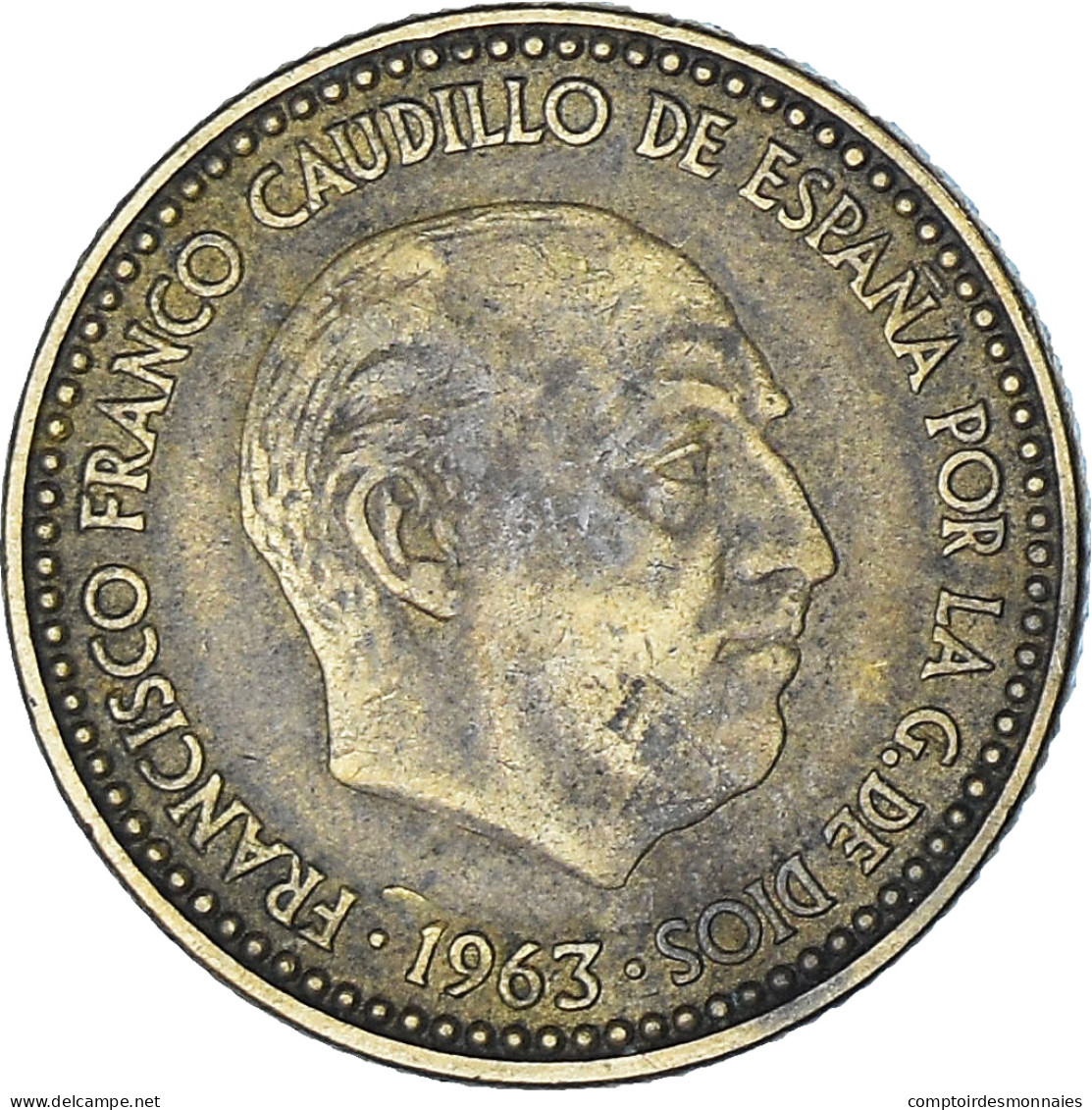 Espagne, Peseta, 1965 - 1 Peseta