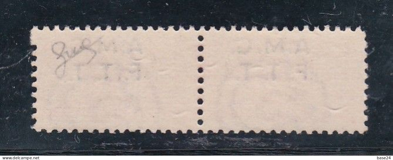 1947 Italia Italy Trieste A  PACCHI POSTALI 50 Lire Rosso Varietà 8g MNH** Firma Biondi Parcel Post - Postal And Consigned Parcels