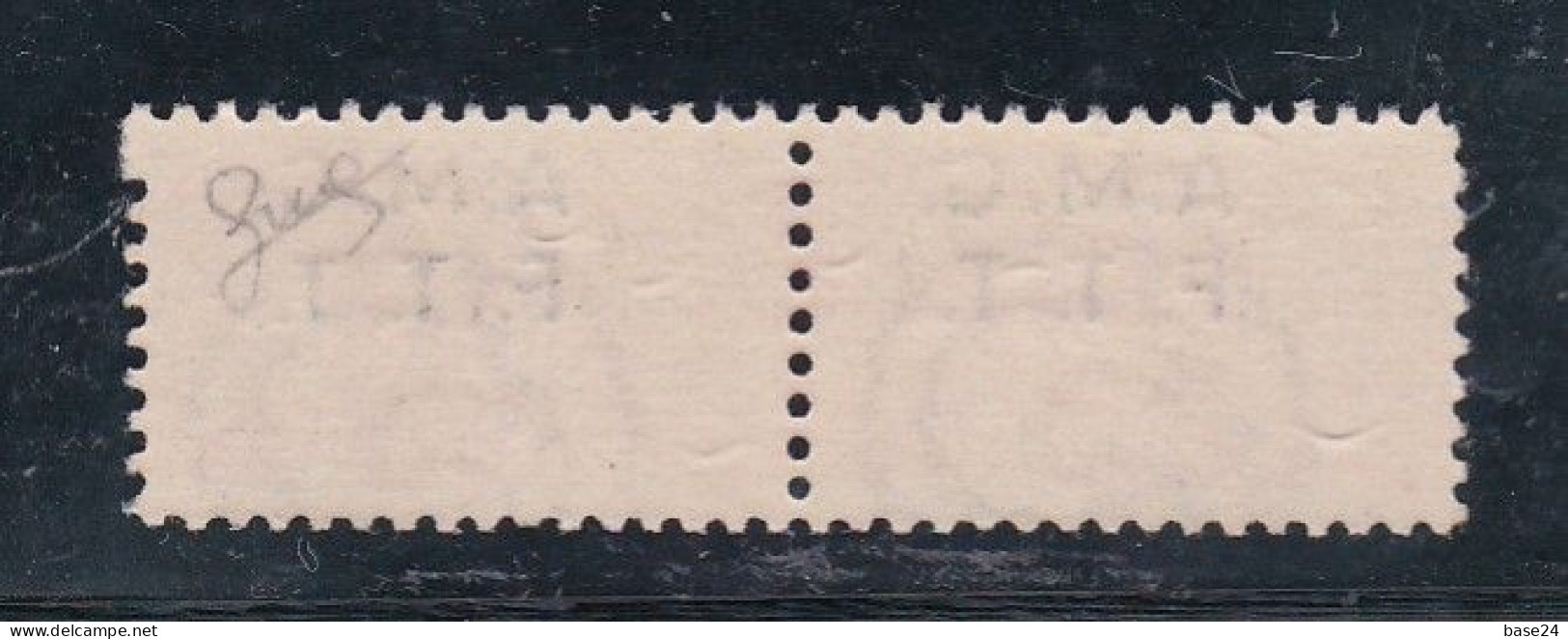 1947 Italia Italy Trieste A  PACCHI POSTALI 50 Lire Rosso Varietà 8g MNH** Firma Biondi Parcel Post - Colis Postaux/concession