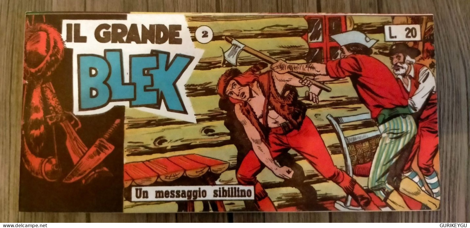 Il Grande Le Grand BLEK Le Rock N° 2 EO Du 25/12/1955  édition Originale En TTBE - Blek