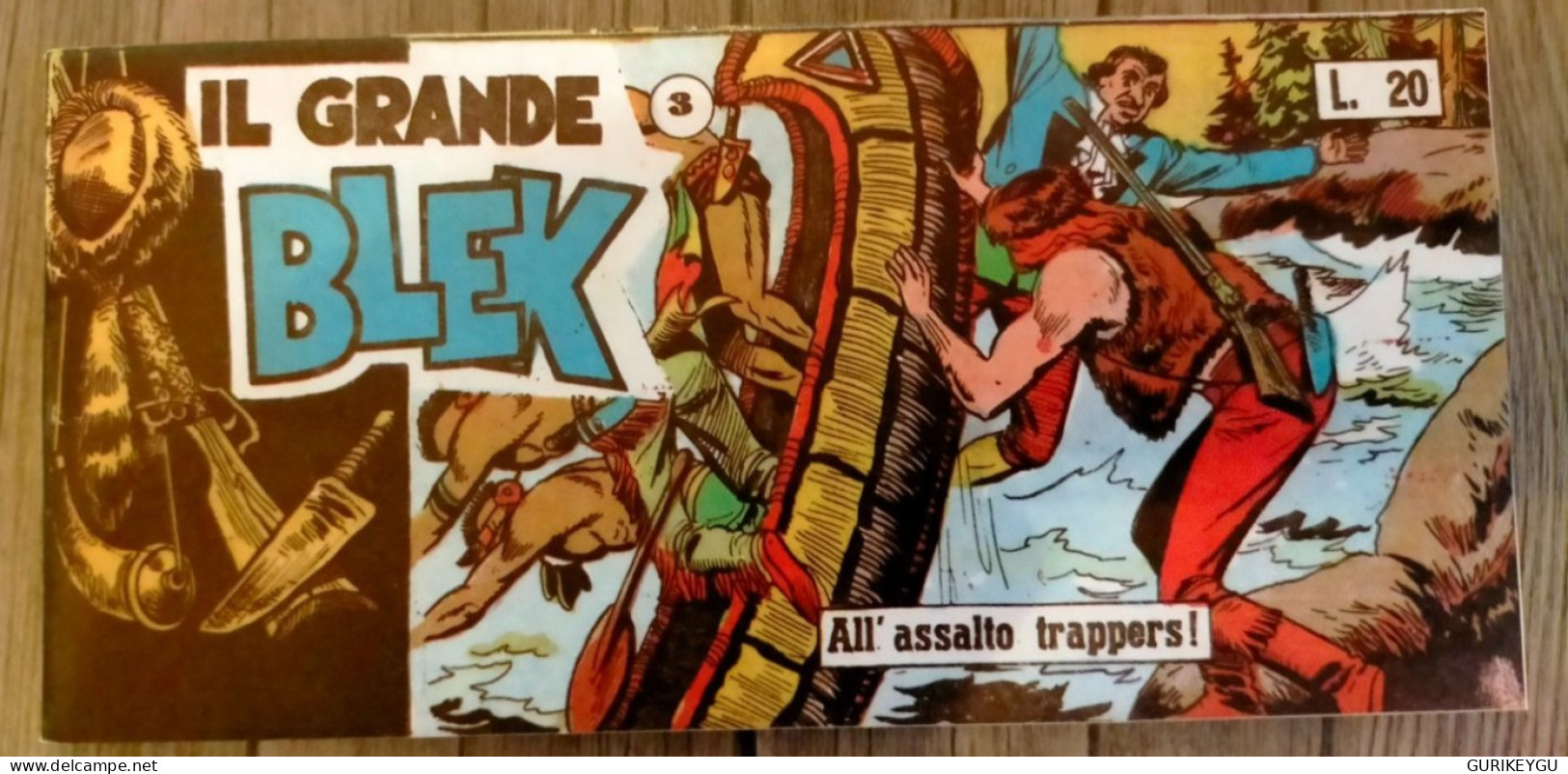 Il Grande Le Grand BLEK Le Rock N° 3 EO Du 01/01/1956  édition Originale En TTBE - Blek