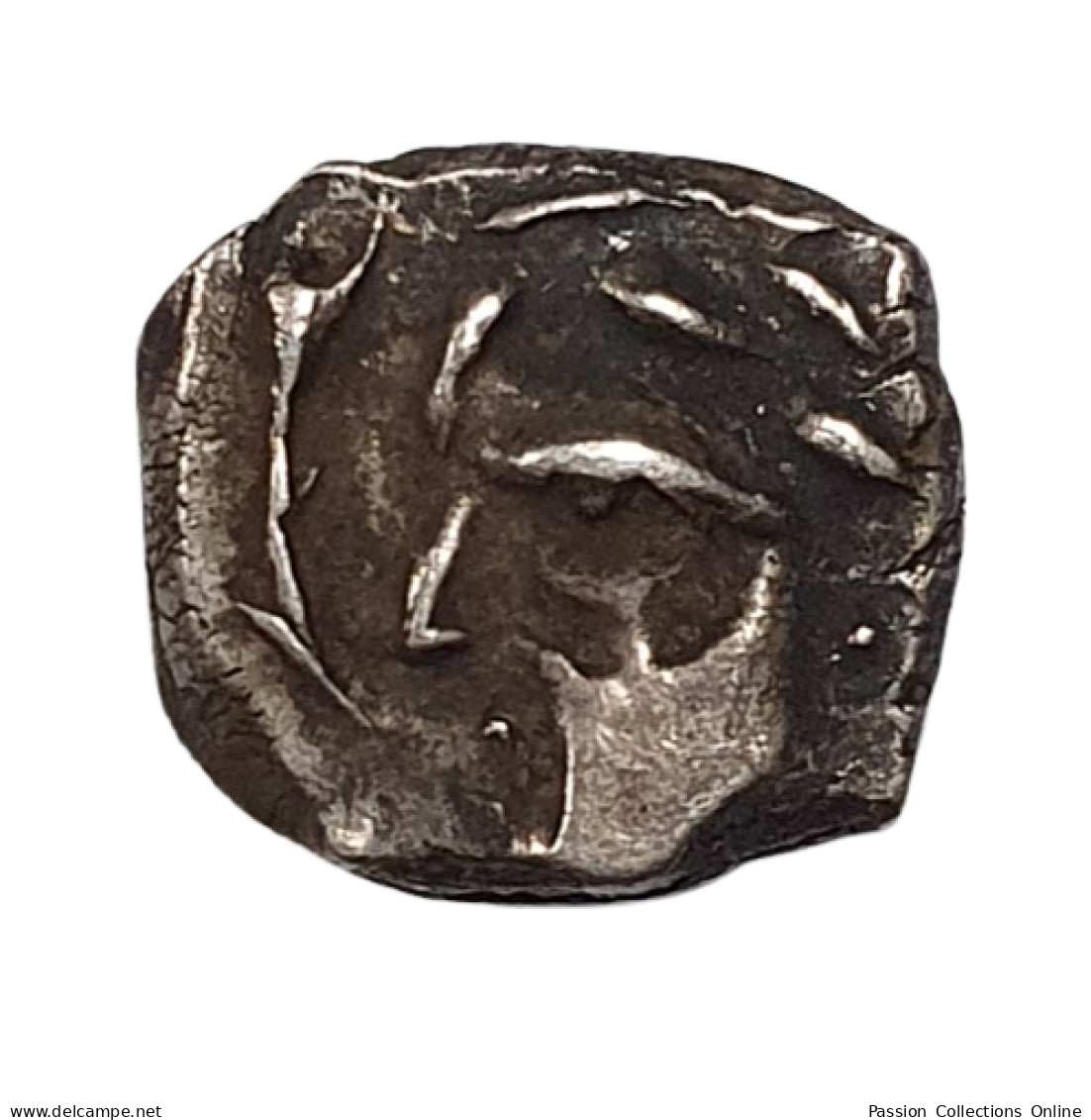 VOLQUES TECTOSAGES REGION DE TOULOUSE DRACHME A LA TETE CUBISTE TTB - Celtic