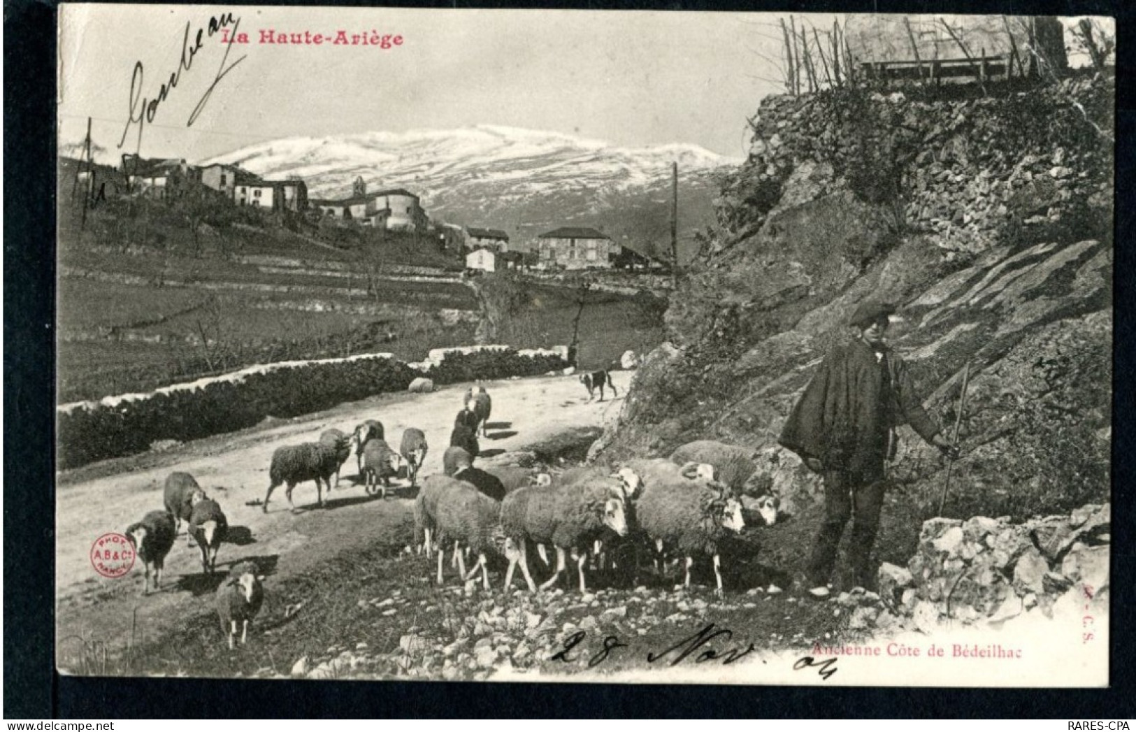 09 PRES DE TARASCON - ANCIENNE COTE DE BEDEILHAC - LA TRANSHUMANCE - Autres & Non Classés