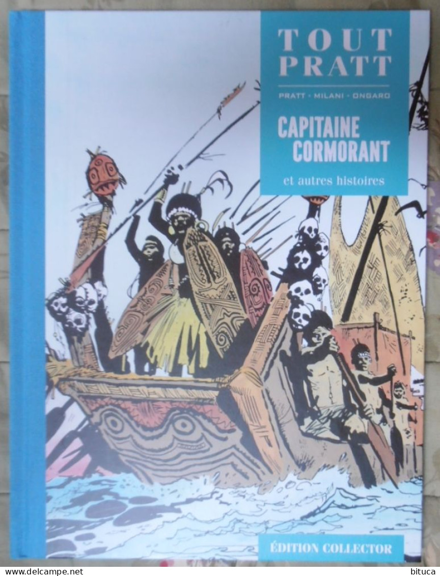 BD TOUT HUGO PRATT CAPITAINE CORMORANT ET D'AUTRES HISTOIRES TOME 47 EDITION COLLECTOR ALTAYA TRES BON ETAT - Pratt