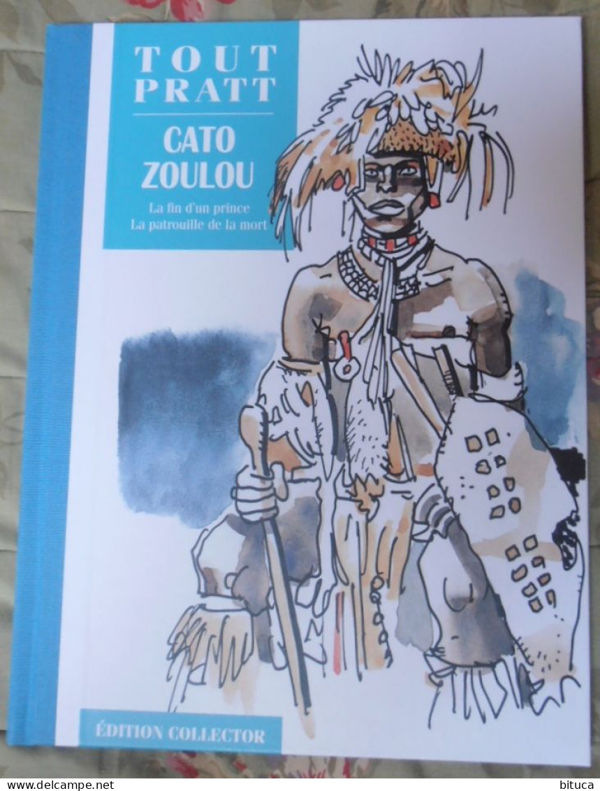 BD TOUT HUGO PRATT CATO ZOULOU LA FIN D'UN PRINCE & LA PATROUILE ... TOME 49 EDITION COLLECTOR ALTAYA TRES BON ETAT - Pratt