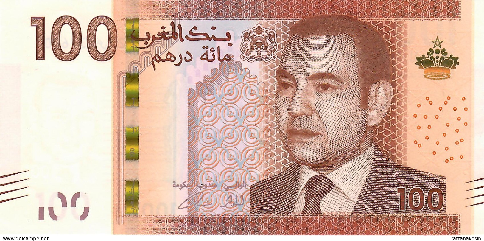 MOROCCO P76a 100 DIRHAMS 2012  AU-UNC. - Morocco