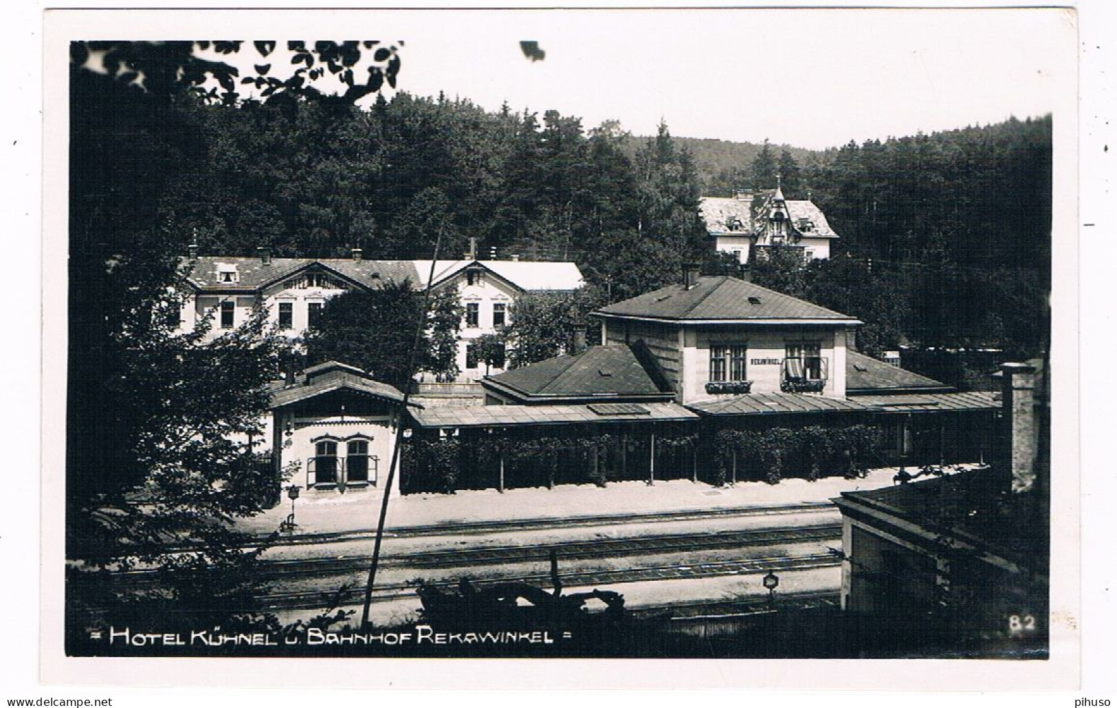 A-6033  REKAWINKEL : Hotel Kühne Mit Bahnhof - St. Pölten