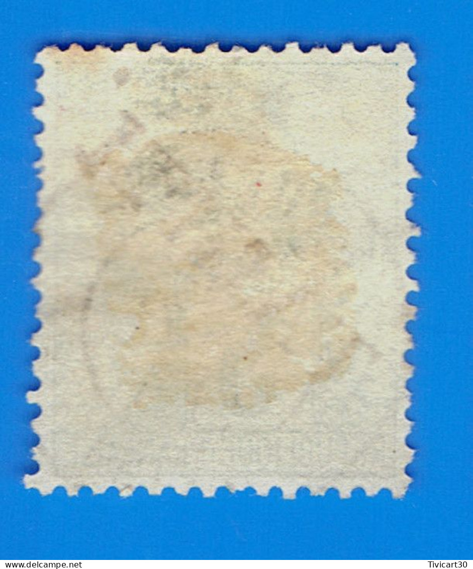 COLONIES FRANCAISES - EMISSIONS GENERALES - TAHITI - TIMBRE N° 10 OBLITERE (PAPETTE 1893) - 5 C. VERT - Used Stamps