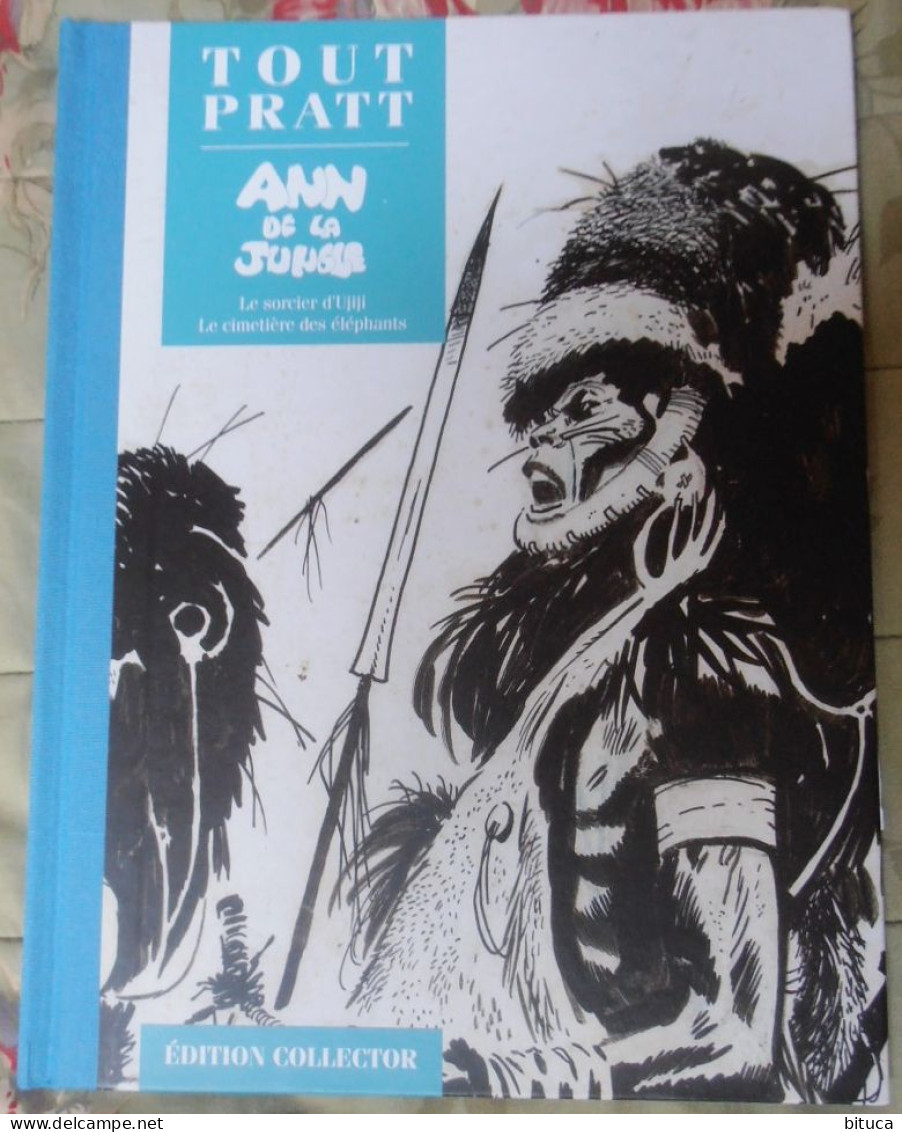 BD TOUT HUGO PRATT ANN DE LA JUNGLE TOME 33 EDITION COLLECTOR ALTAYA TRES BON ETAT - Pratt