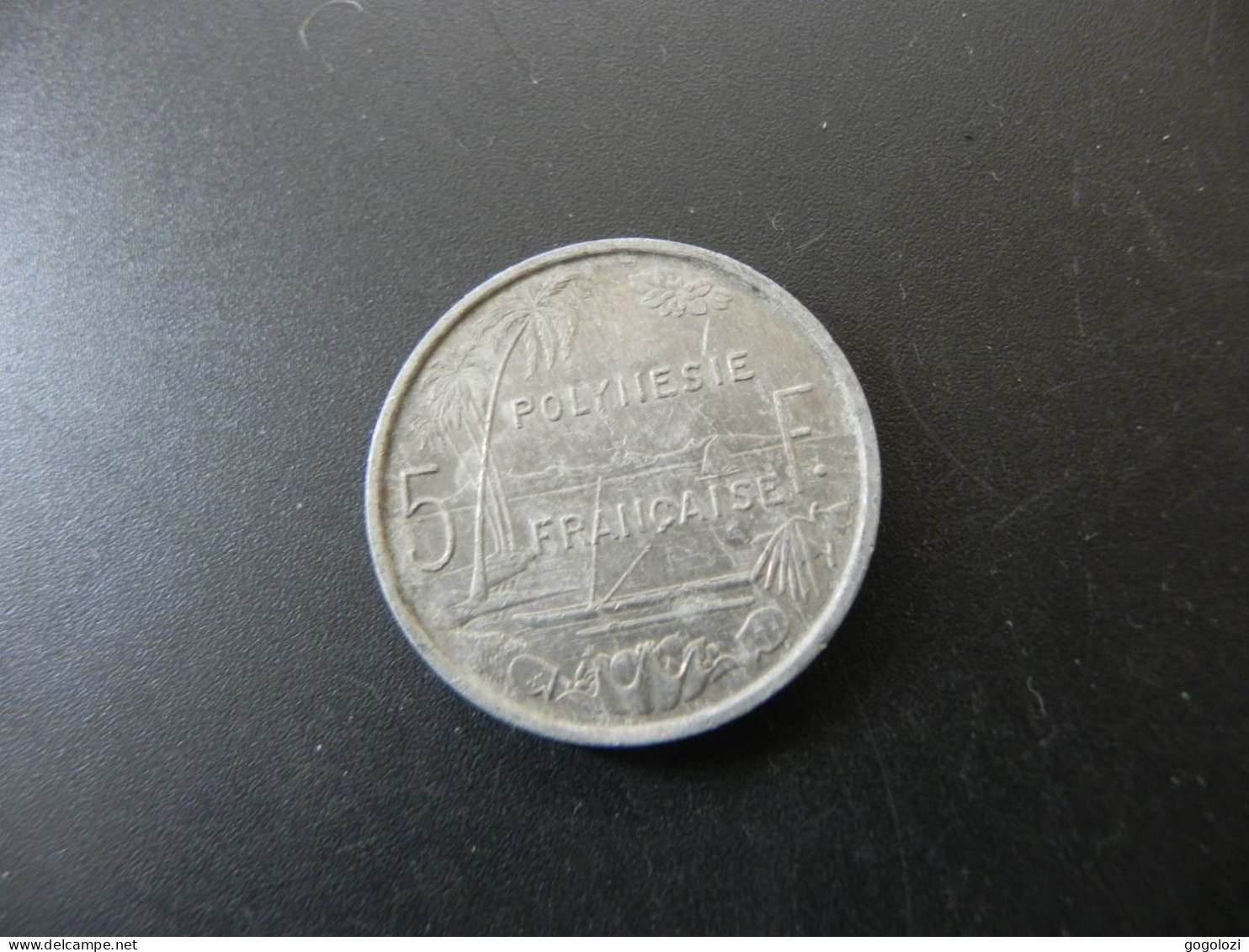 Polynesie Française 5 Francs 1984 - Polynésie Française
