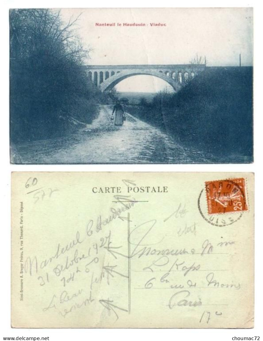 (60) 577, Nanteuil Le Haudouin, Breger, Viaduc, état - Nanteuil-le-Haudouin