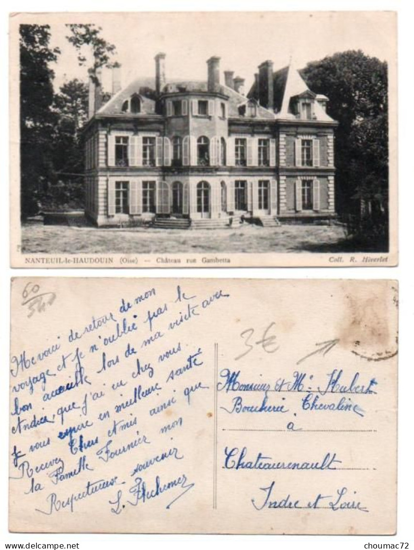 (60) 540, Nanteuil Le Haudouin, Hiverlet, Château Rue Gambetta, état - Nanteuil-le-Haudouin