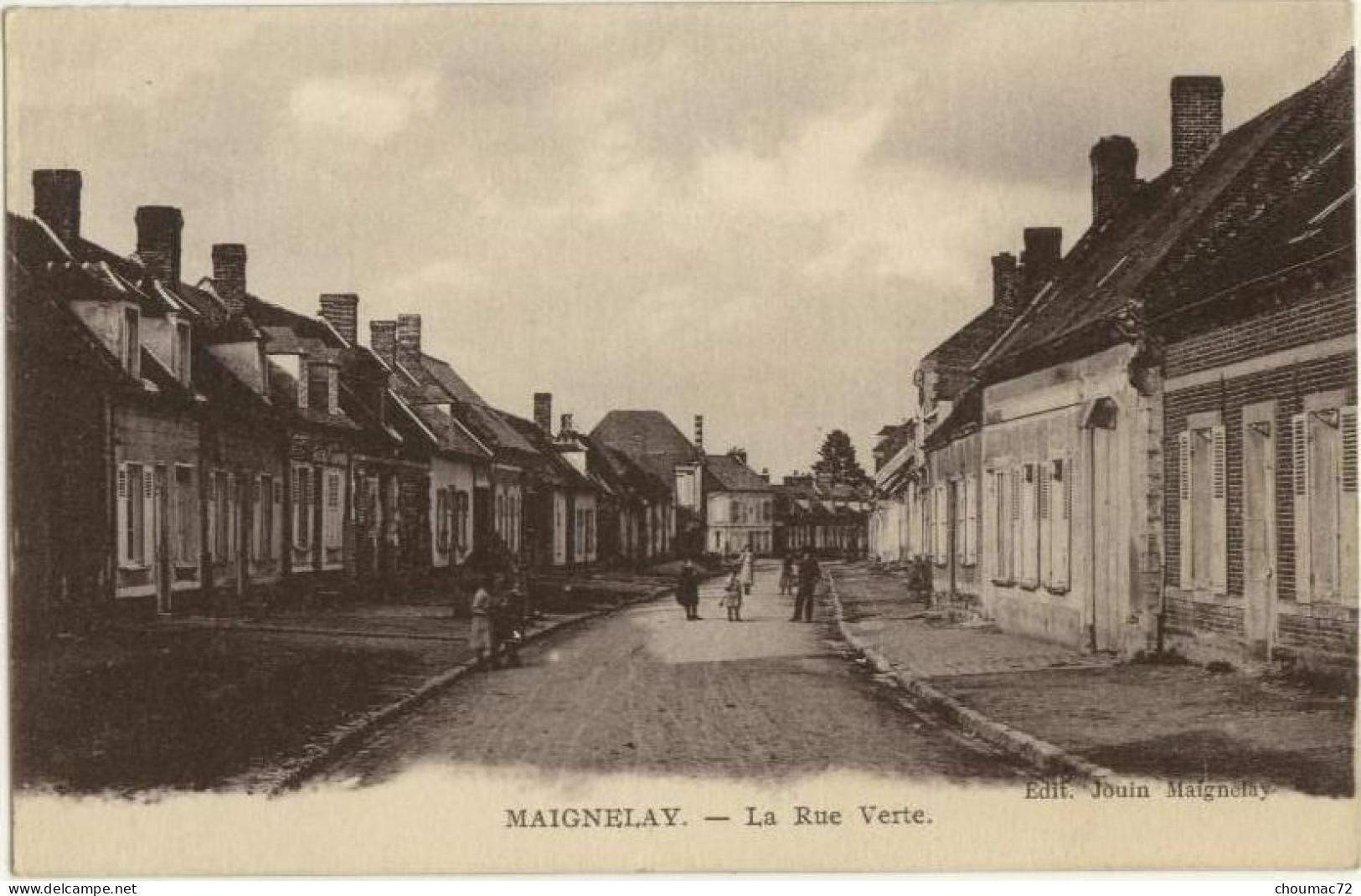 (60) 135, Maignelay, Jouin, La Rue Verte - Maignelay Montigny