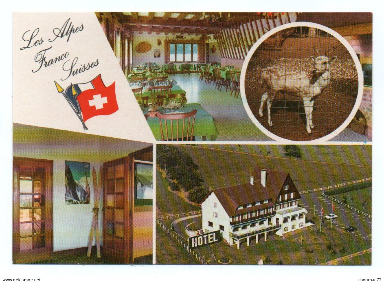 GF (60) 648, Noailles Warluis, Barette, Hotel NN Restaurant, Les Alpes Franco-Suisses - Noailles