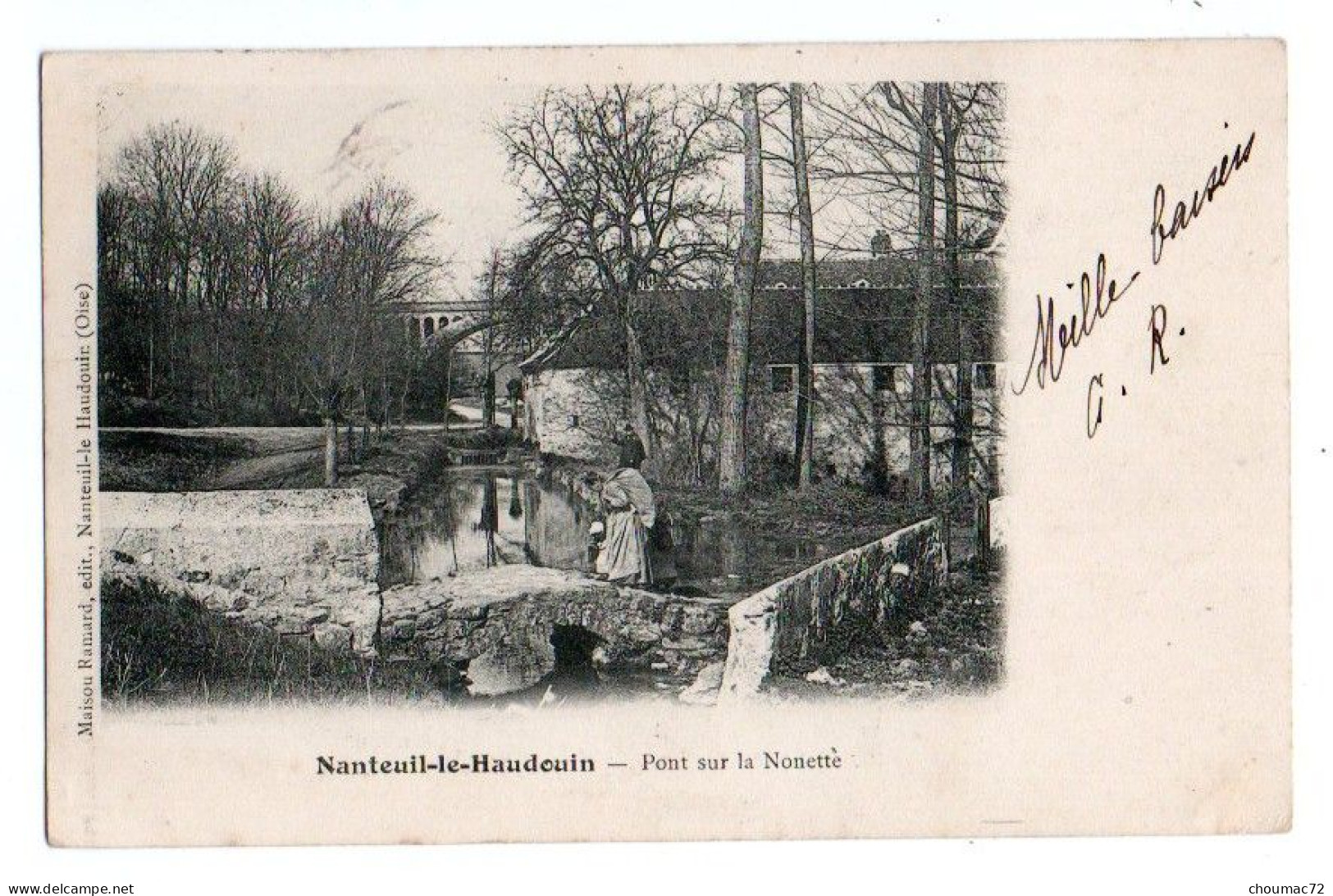 (60) 659, Nanteuil Le Haudouin, Ramard, Pont Sur La Nonette, Dos Non Divisé - Nanteuil-le-Haudouin