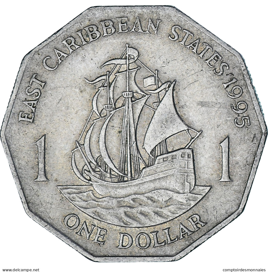 Etats Des Caraibes Orientales, Dollar, 1995 - Caraïbes Orientales (Etats Des)