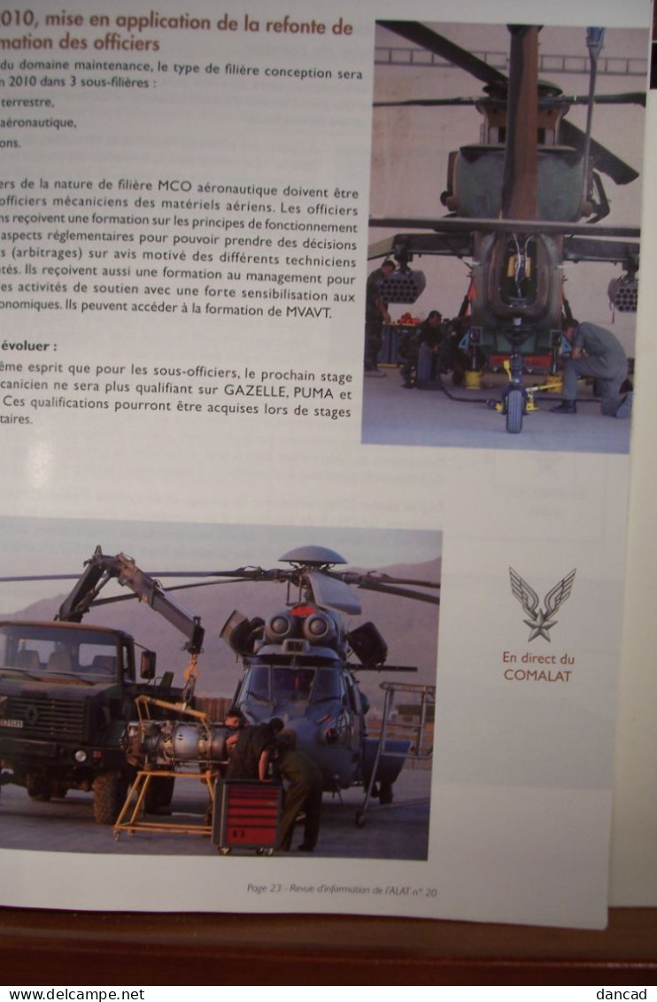 ALAT  L'Engagement  ( 2010 )  - N° 20 -  HELICOPTERE  - MILITARIA - - Aviazione