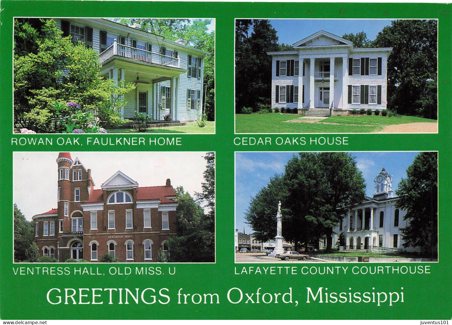 CPSM Greetings From Oxford-Multivues-Timbre-RARE    L2396 - Andere & Zonder Classificatie