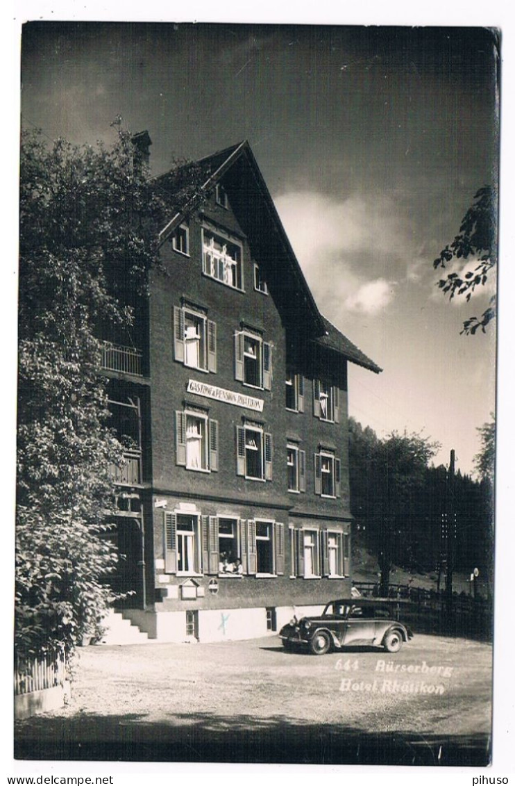 A-6051   BÜRSERBERG : Hotel Rhätikon - Bludenz