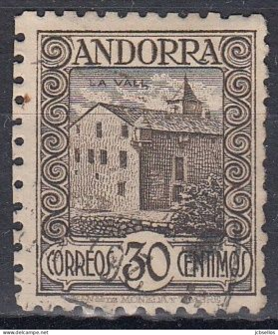 ANDORRA ESPAÑOLA 1929 Nº 21 USADO - Gebraucht