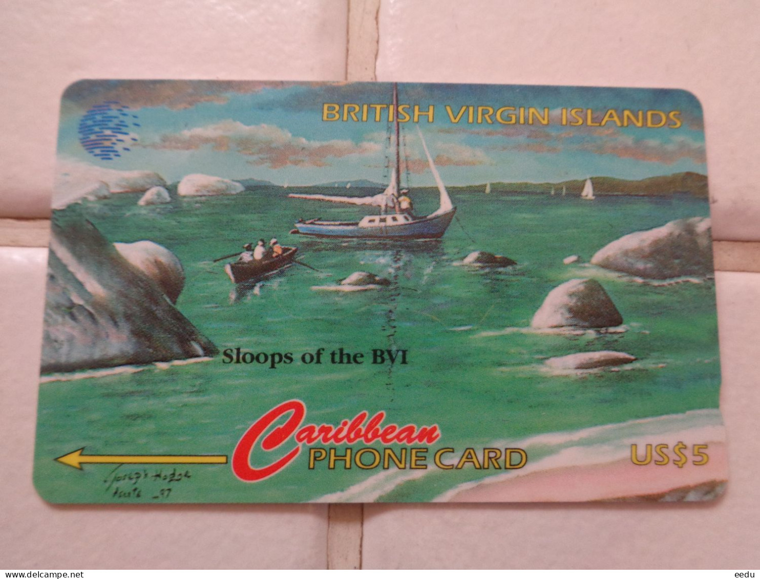 British Virgin Islands Phonecard - Isole Vergini