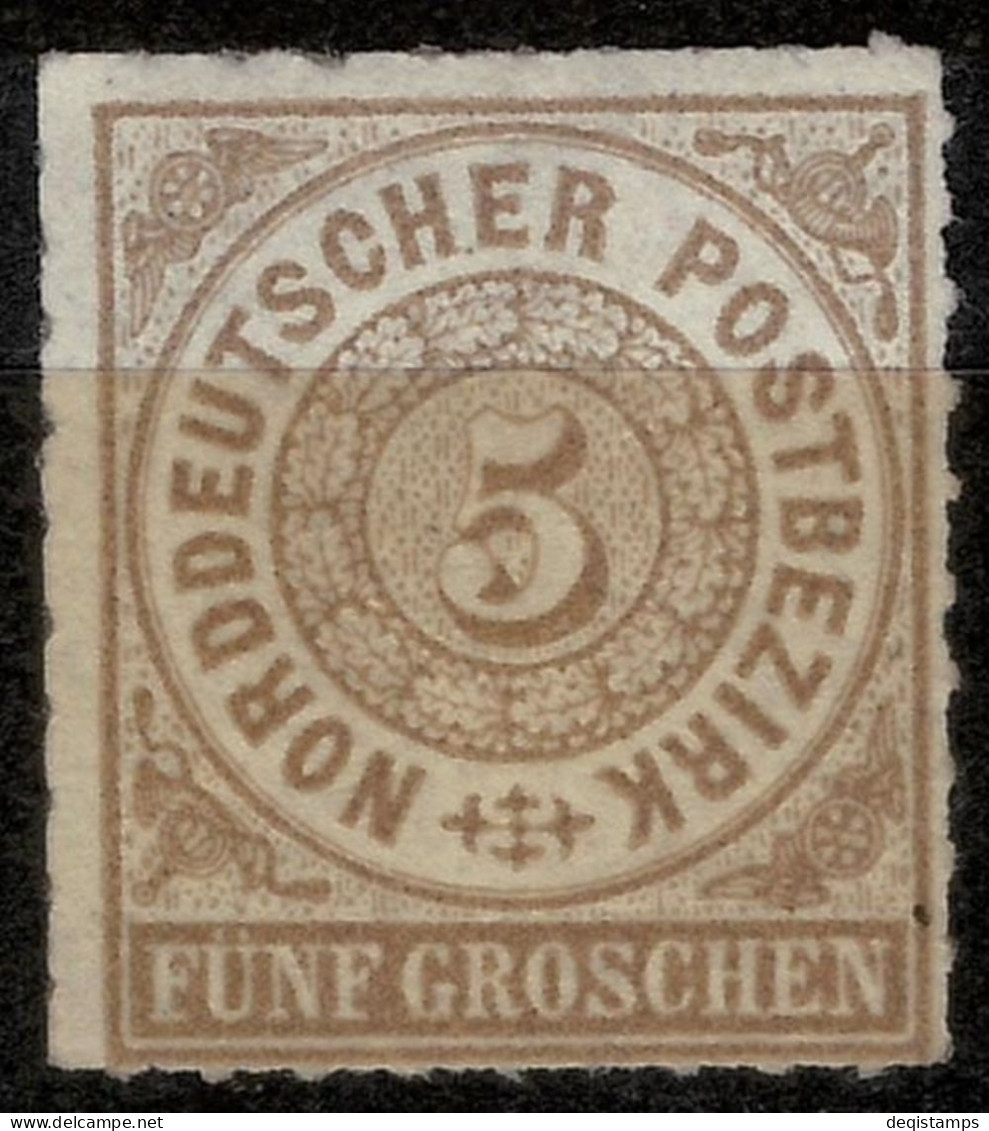 Northern Germany Confederation - NDP 1868 - 5 Kr. Mi Nr. 6 - KW 150 Eur  MNH** - Nuevos