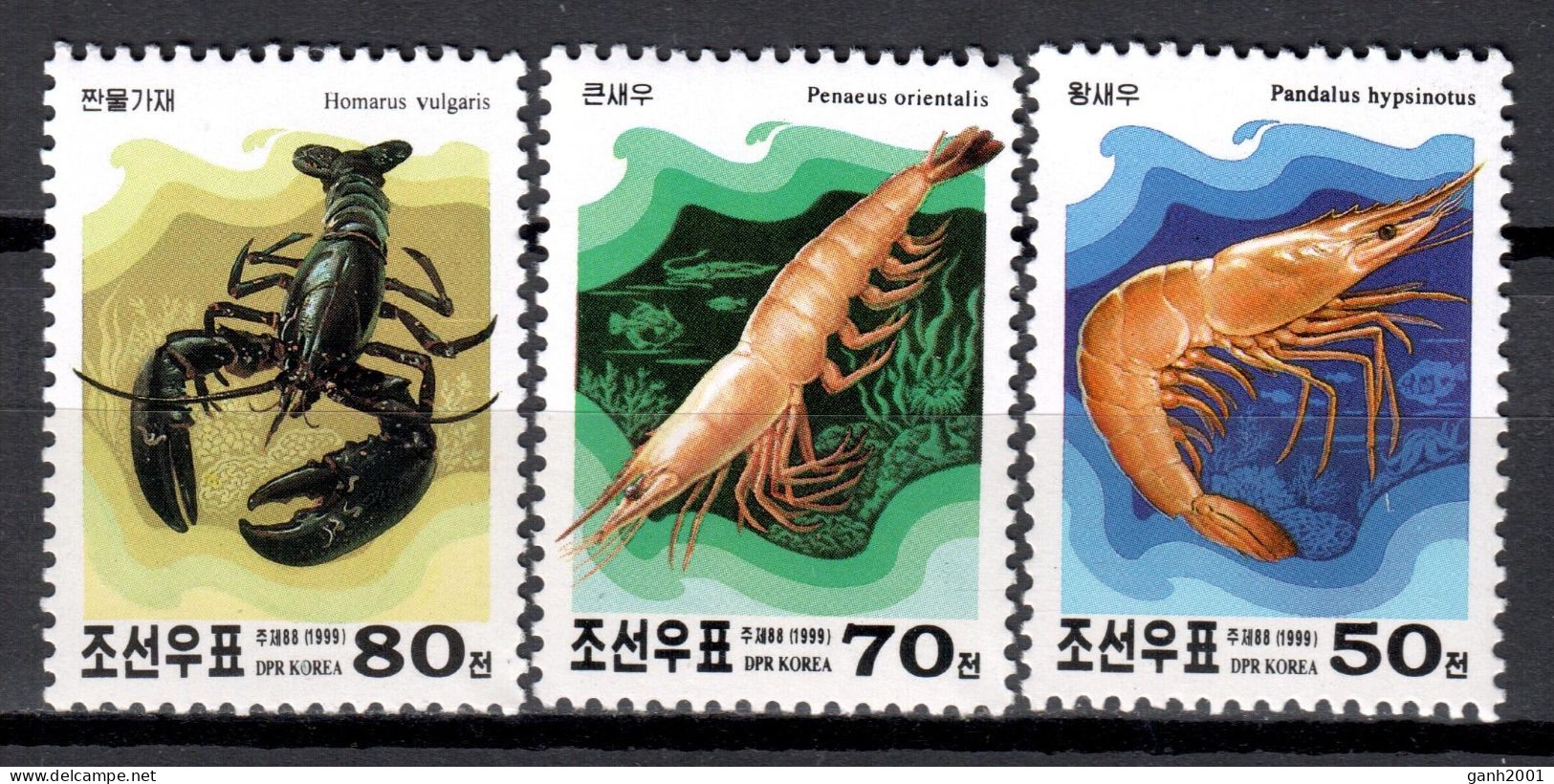 Korea 1999 Corea / Crustaceans MNH Crustaceos / Lx13  18-7 - Crustaceans